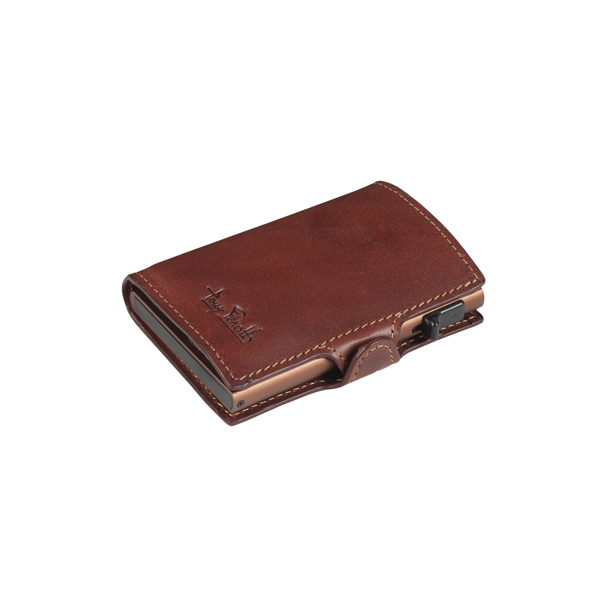 Tony Perotti - Furbo Cardholder, dark brown - 7x1.8x10 cm