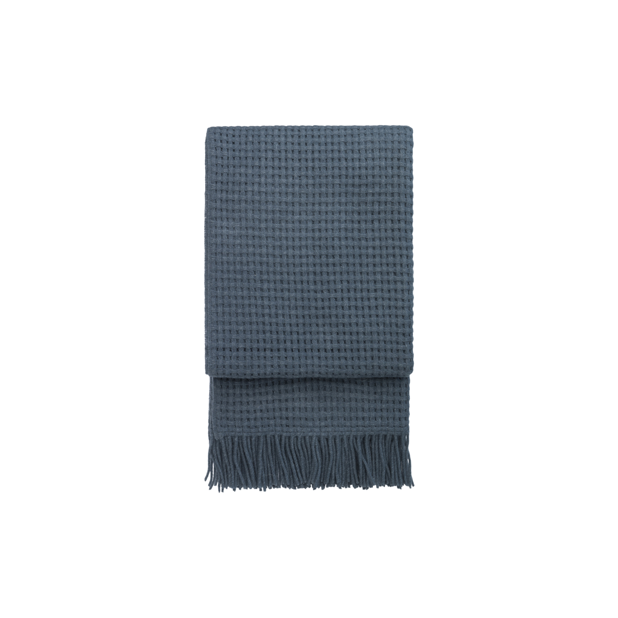 ELVANG - Basket plaid, orion blue
