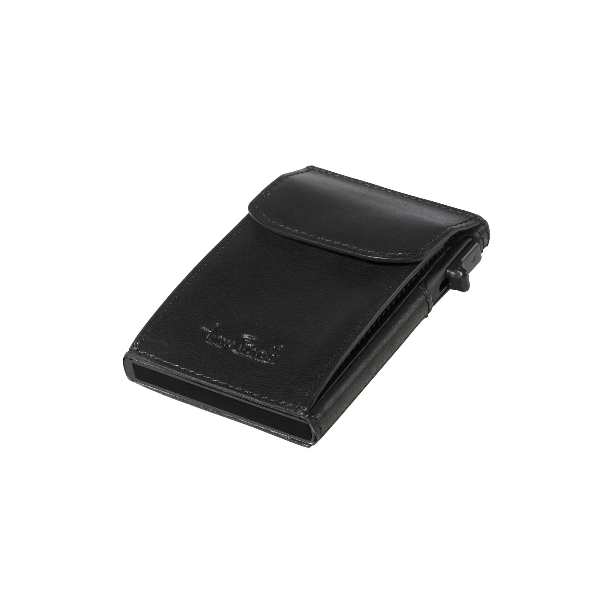 Tony Perotti - Cardholder Furbo, black - 6.5x0.6x9.7 cm