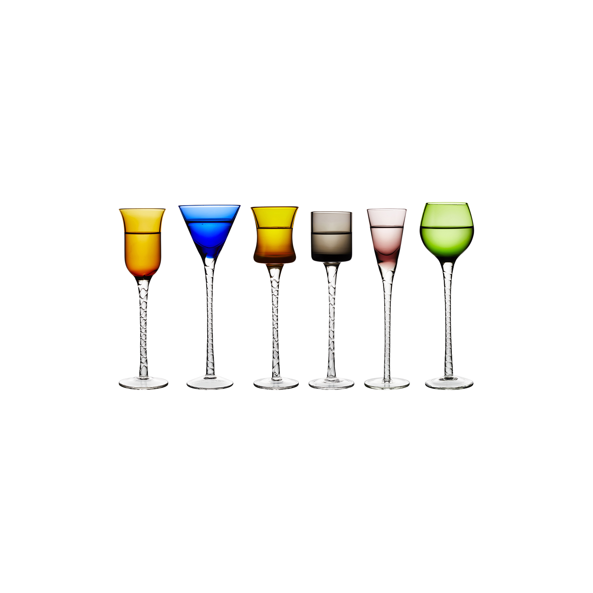 Lyngby Glas - London snapseglas 6 stk.