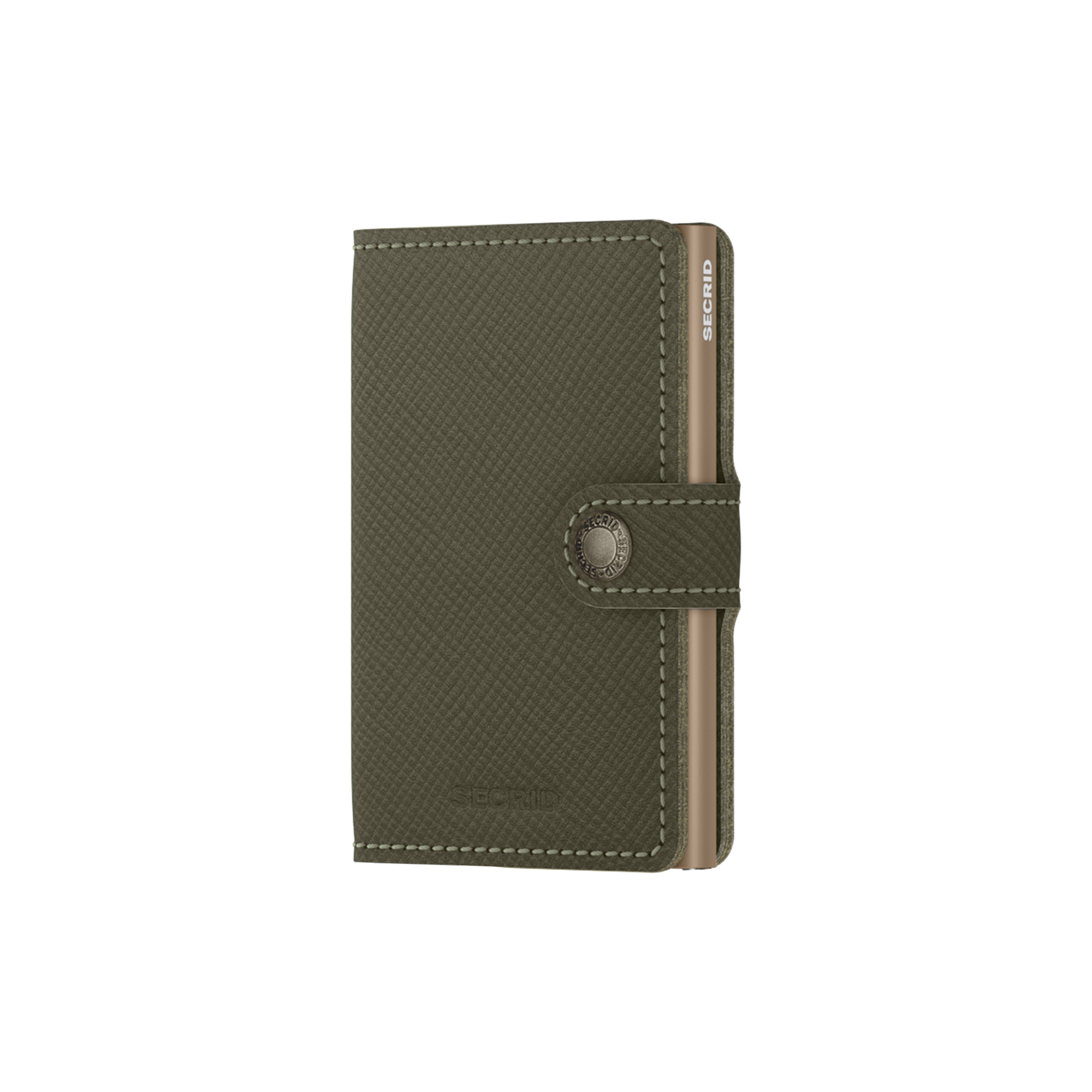 Secrid - Miniwallet, saffiano olive