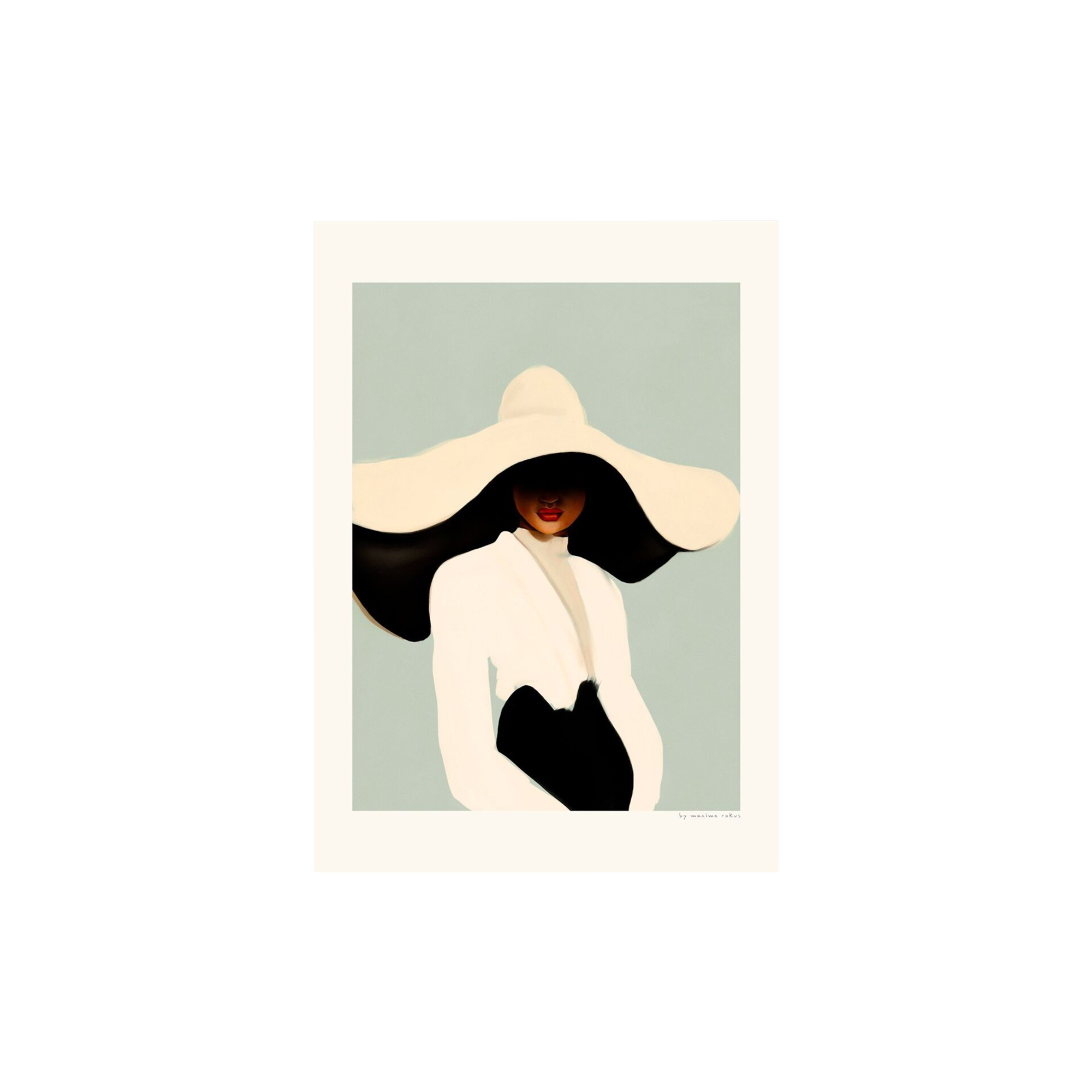 Poster & Frame - Maxime - Coco Noir - 30x40 cm