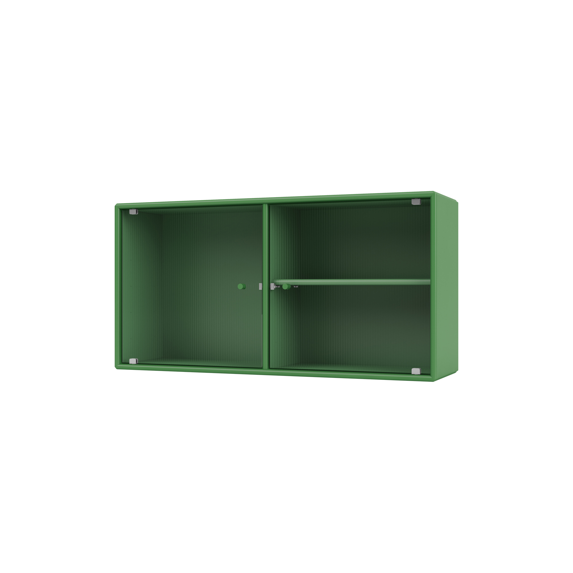Montana Furniture - RIPPLE I vitrineskab, 152 parsley