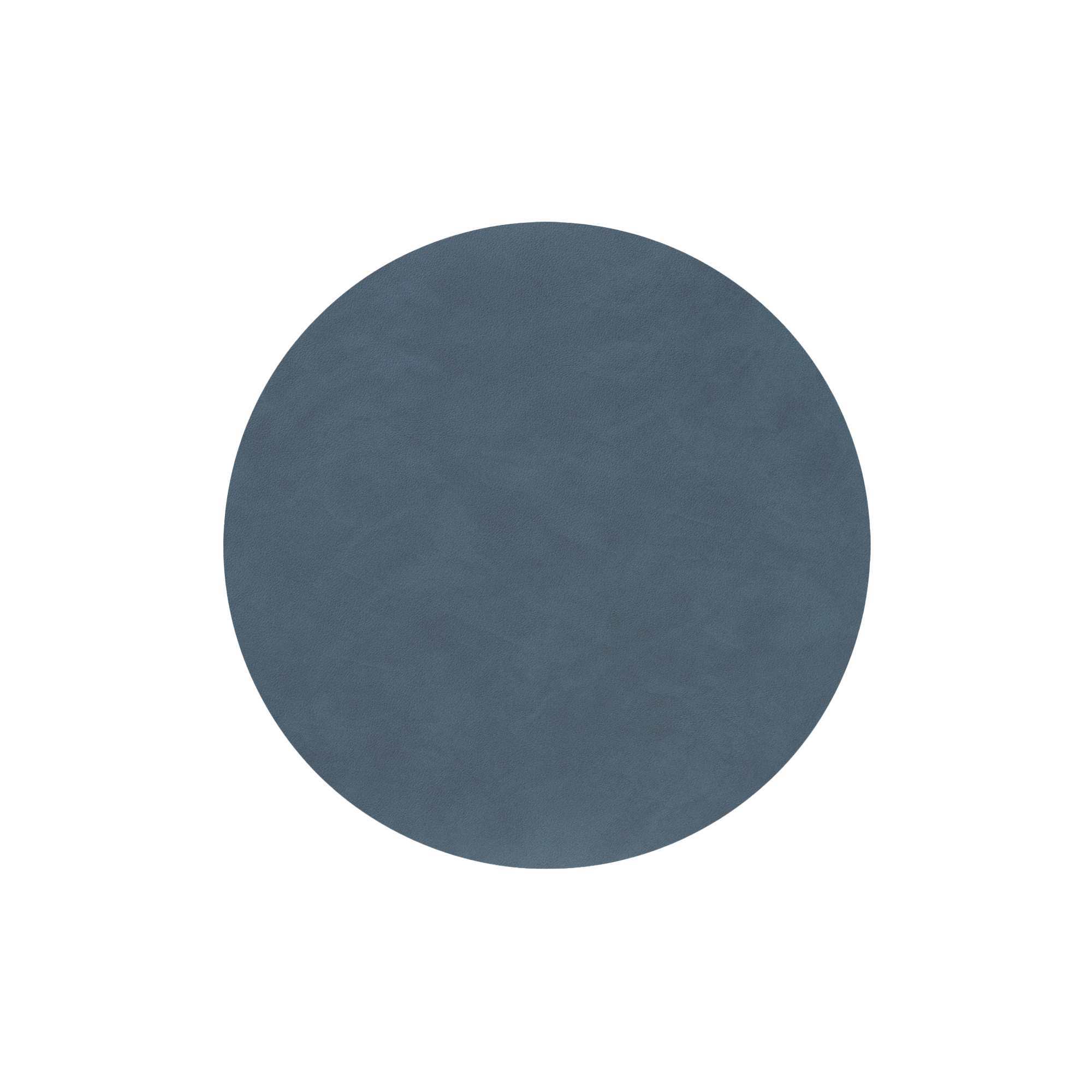 LIND DNA - Nupo dækkeserviet Circle L, dark blue
