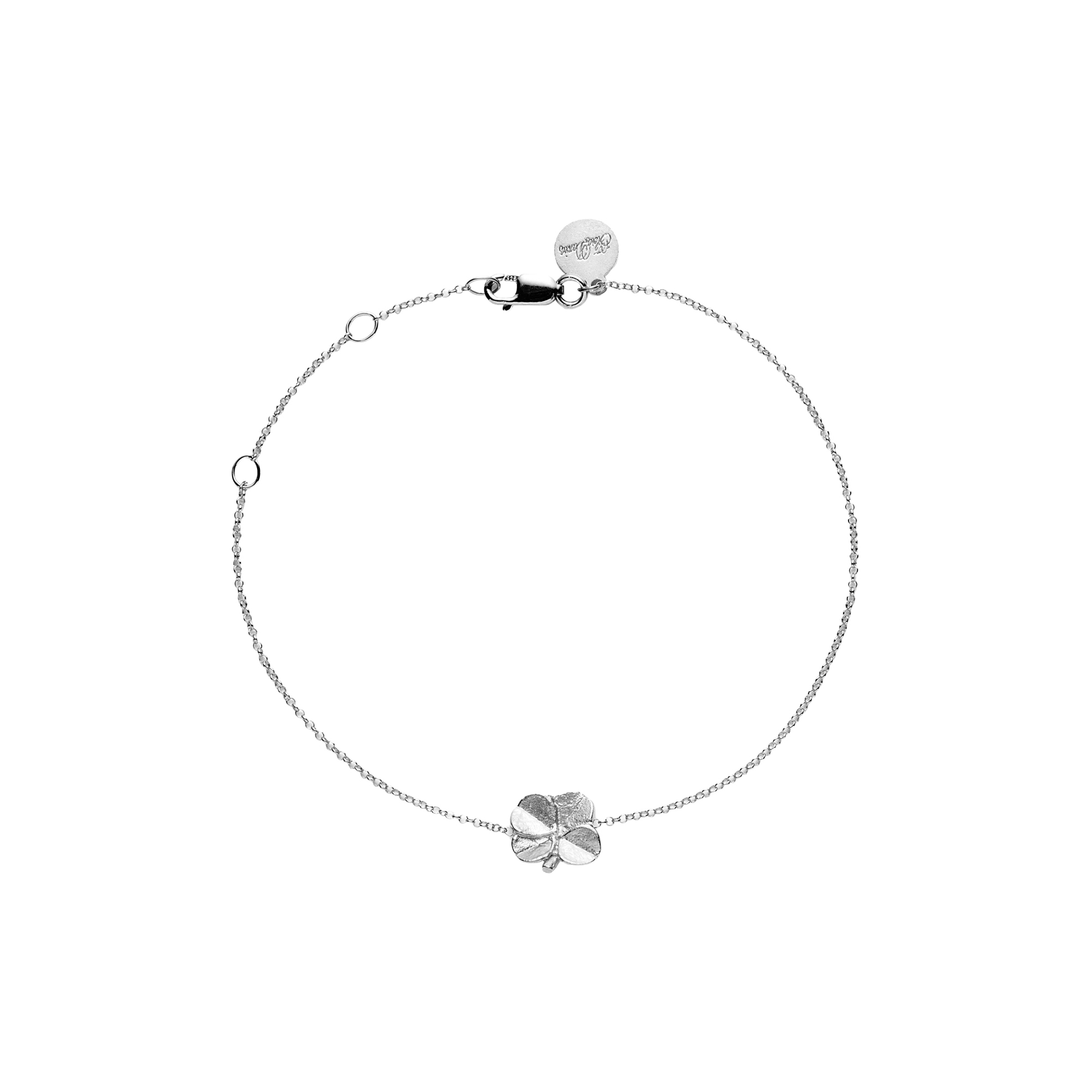 Flora Danica Jewellery - Firkløver armbånd, sølv