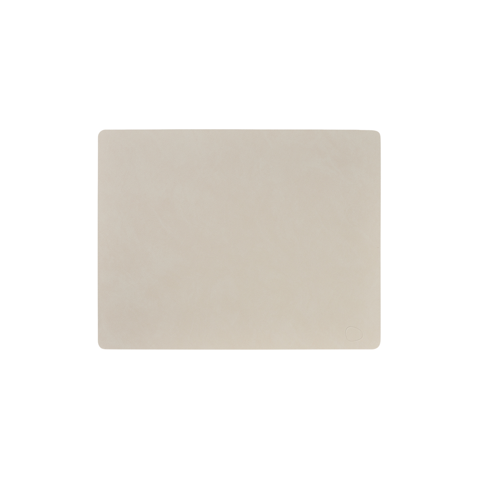LIND DNA - Nupo dækkeserviet Square L, oyster white