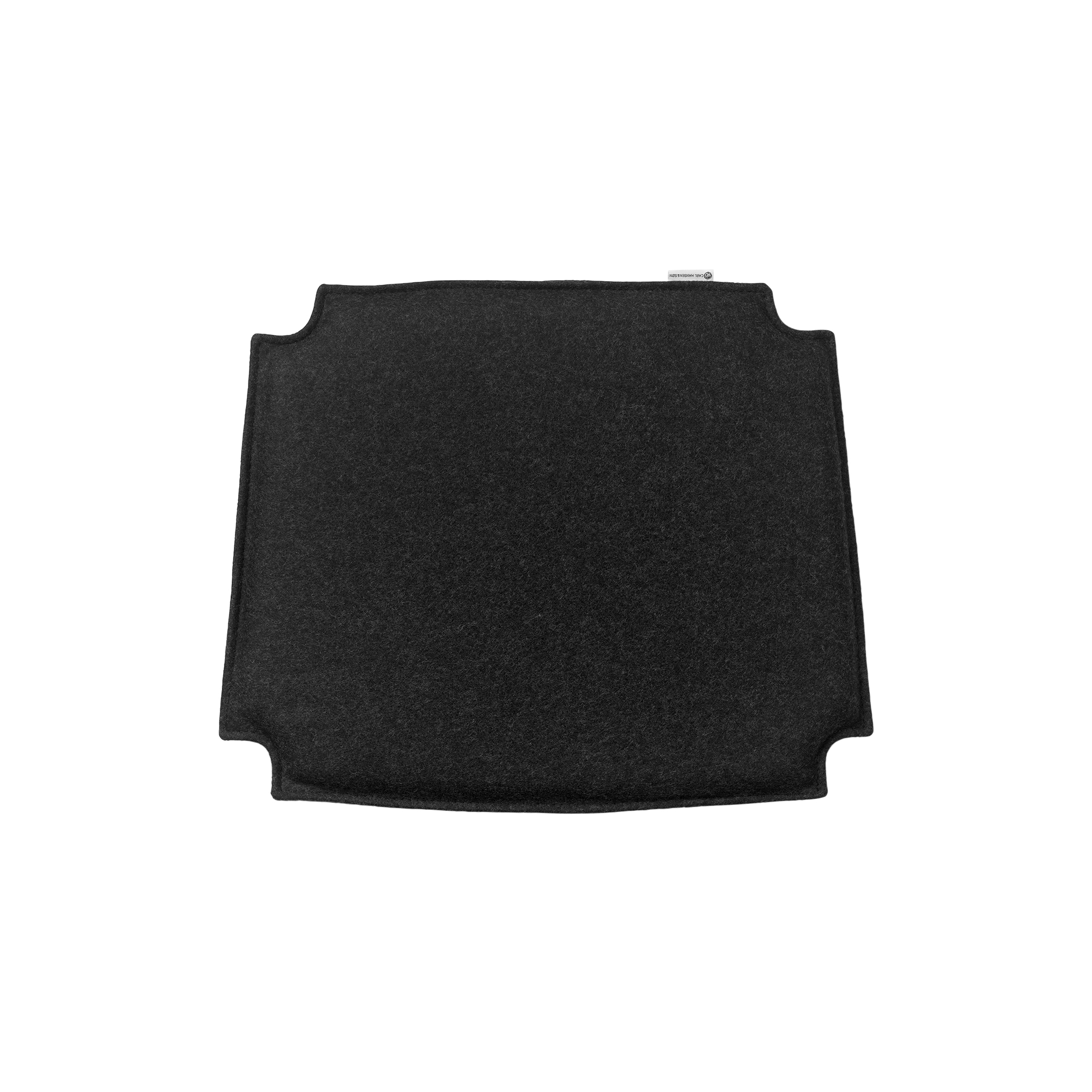 Carl Hansen & Søn - CU CH24 hynde til Y-stolen, dark grey - H: 3 x L: 49 x B: 39 cm.