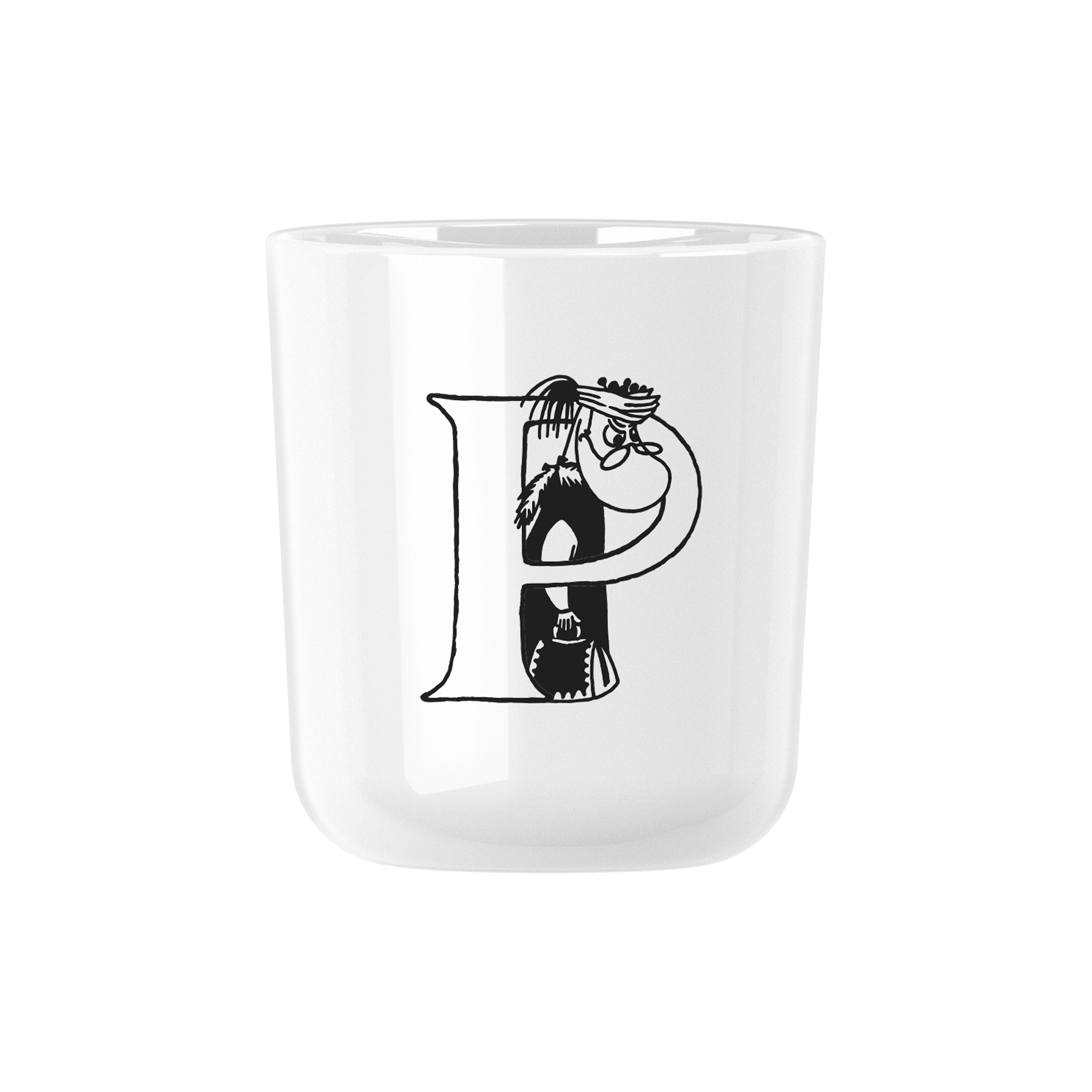 RIG-TIG - Moomin ABC kop P, moomin white - P