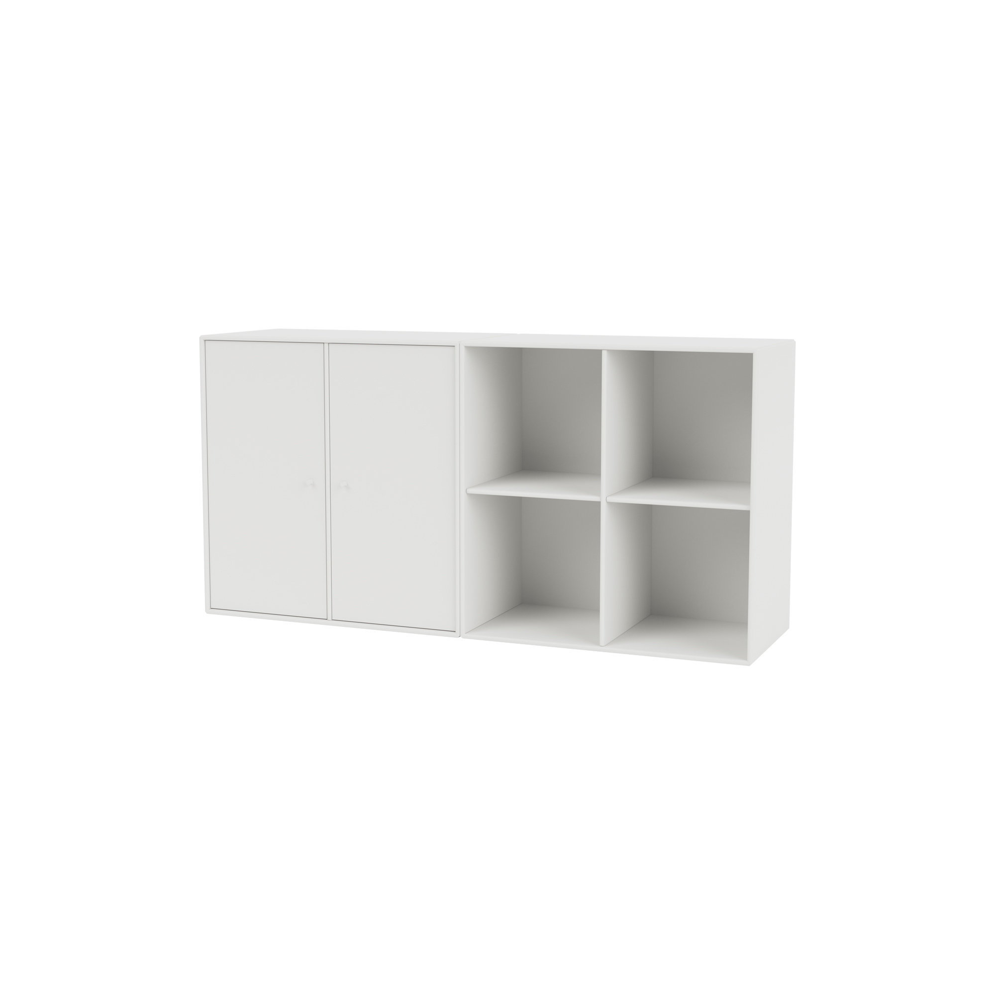 Montana Furniture - PAIR klassisk skænk, 01 white