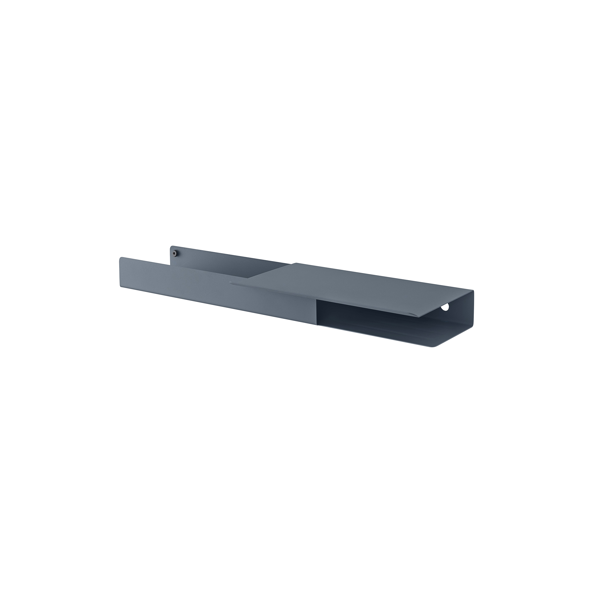 Muuto - Folded Shelves Platform, blue-grey - 62x5.4 cm