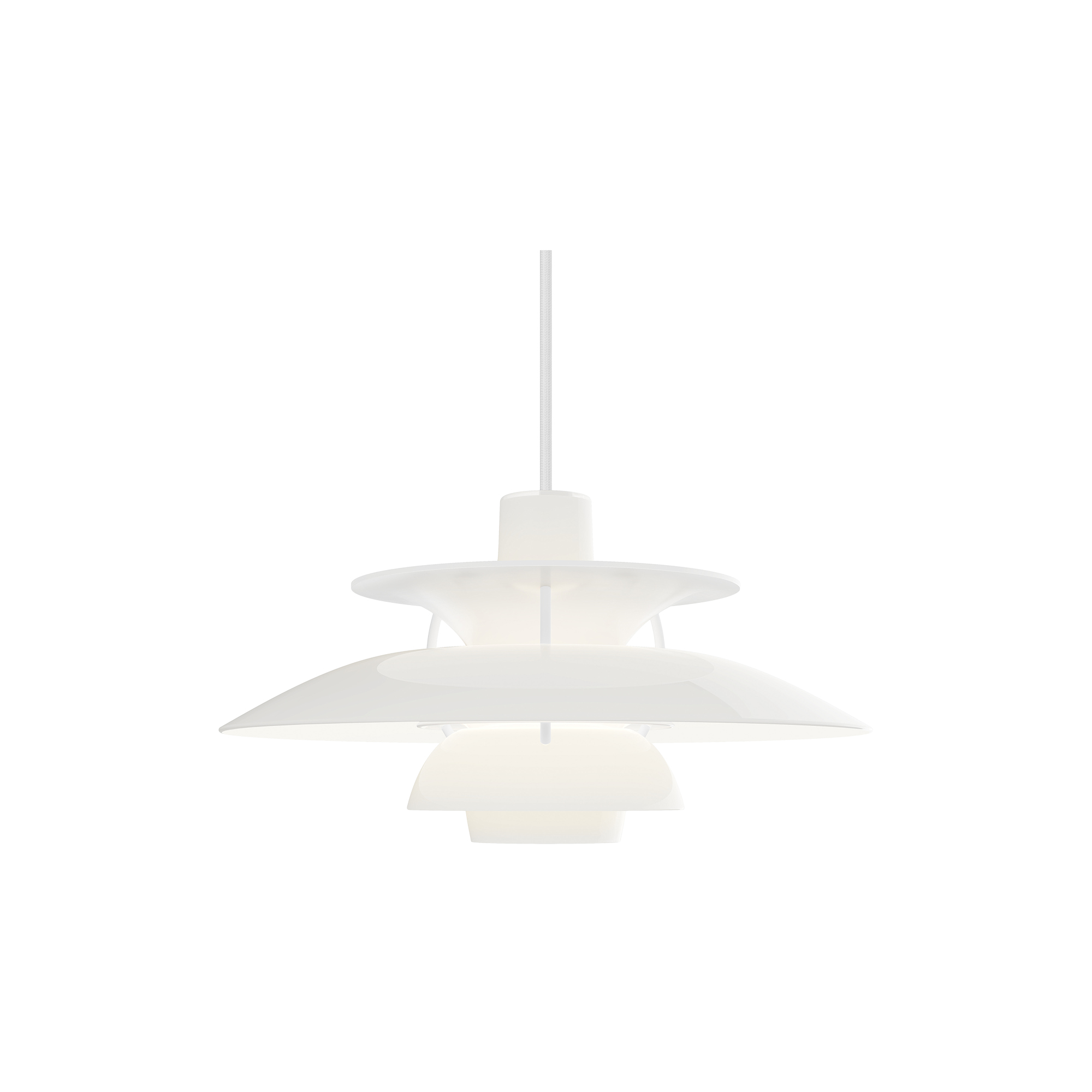 Louis Poulsen - PH 5 320 Opal pendel, opal white