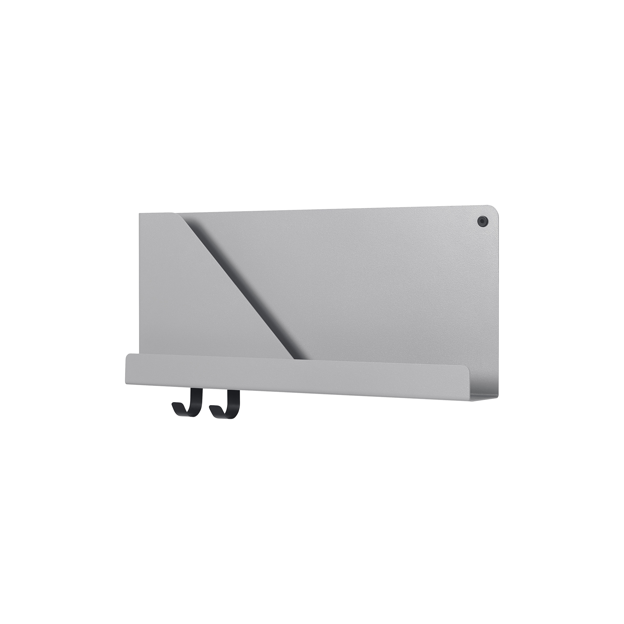 Muuto - Folded Shelves, grey - 51x22 cm