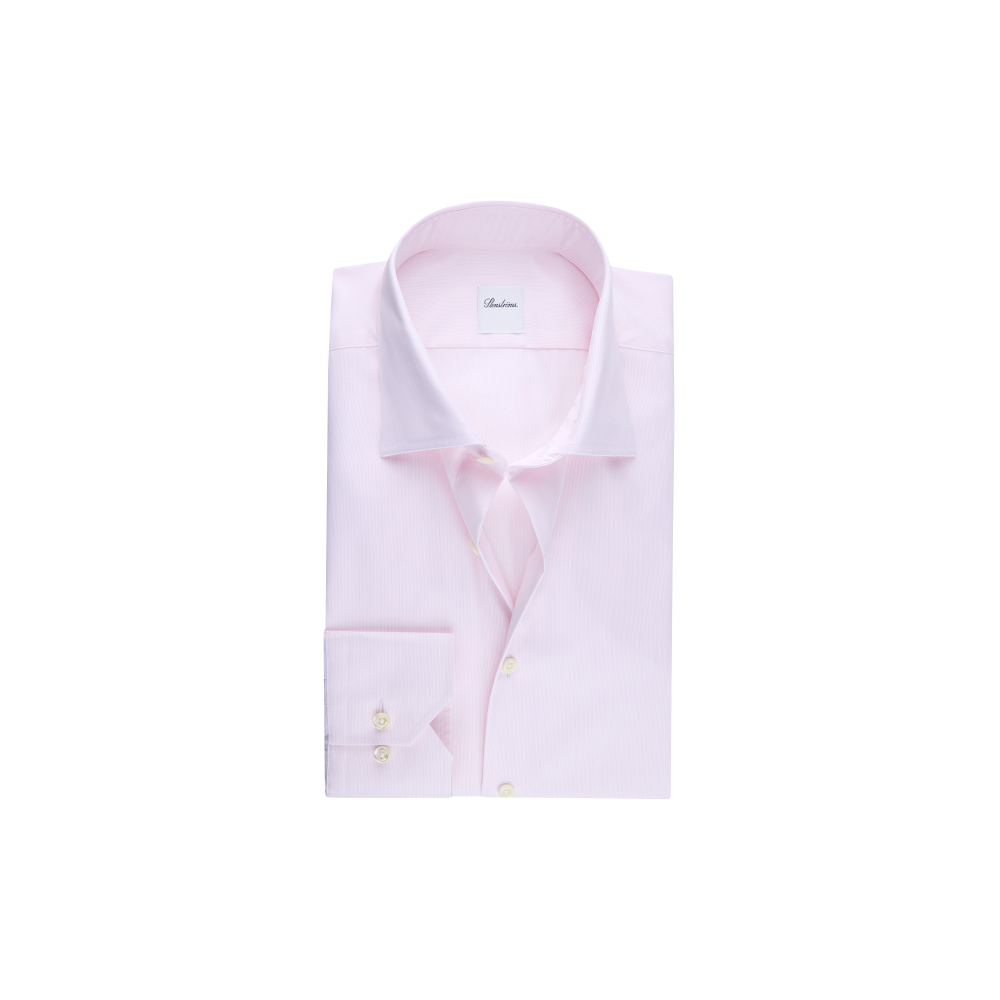 Stenströms - Regular C77 RM cuff, light pink stripe - Str. 44