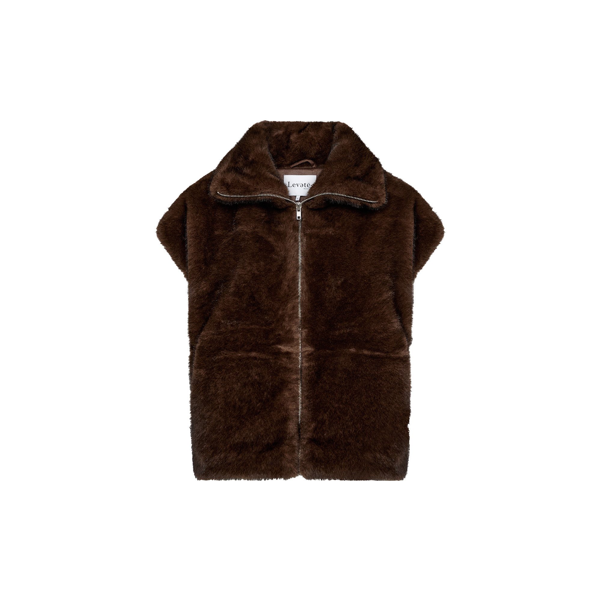 Leveté Room - LR-ULLE 2 Vest | Coffee Bean - Str. L