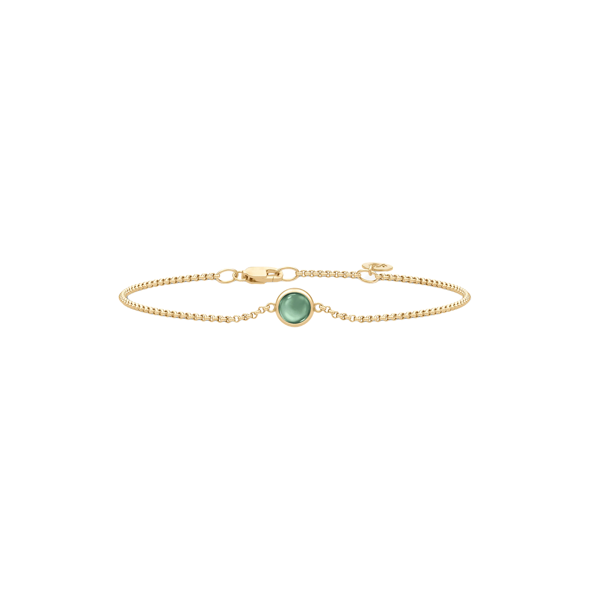 Julie Sandlau - Primini Armbånd, gold/turmalin