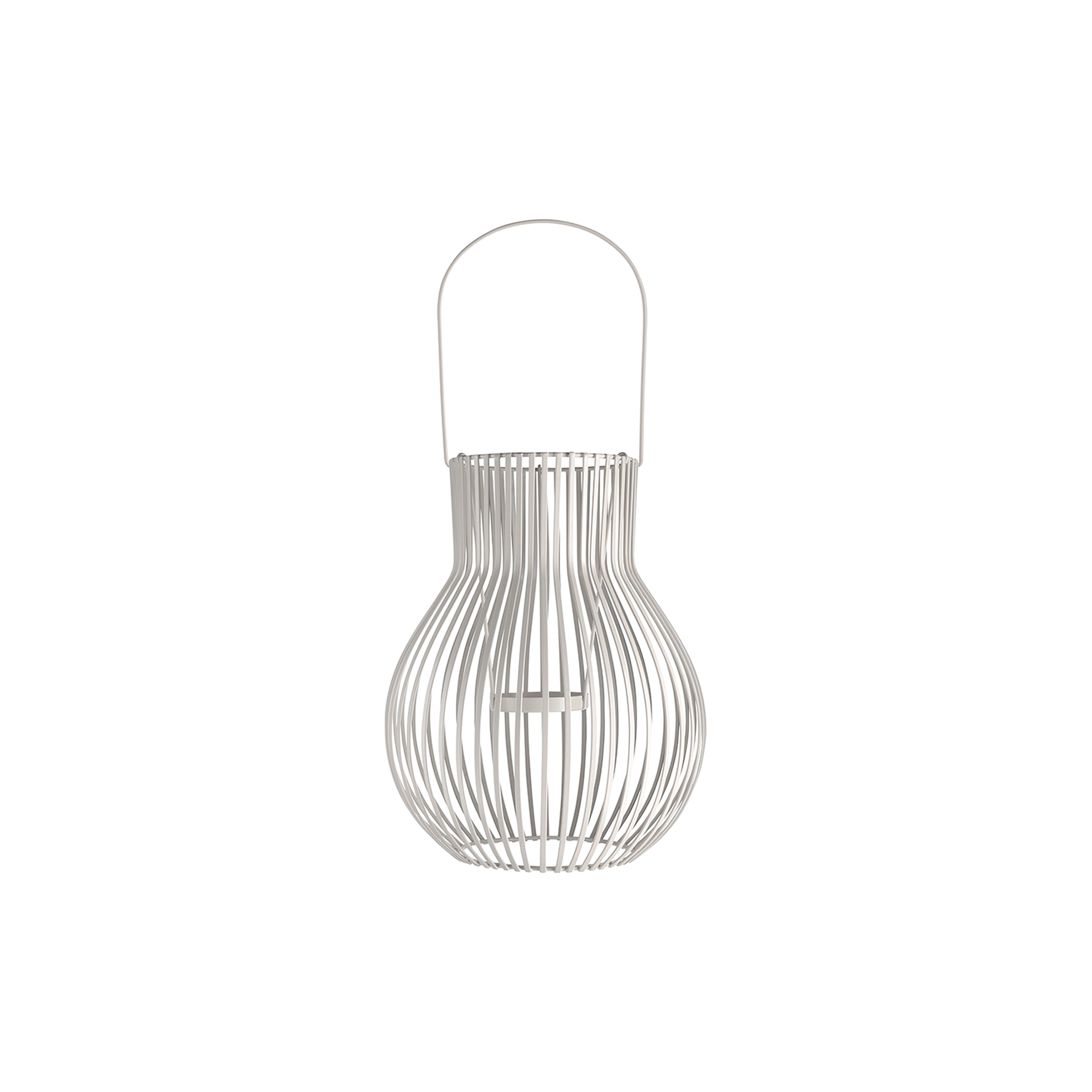 Uyuni Lighting - UPSIDE DOWN outdoor lantern, ligth grey, Outdoor Collection
