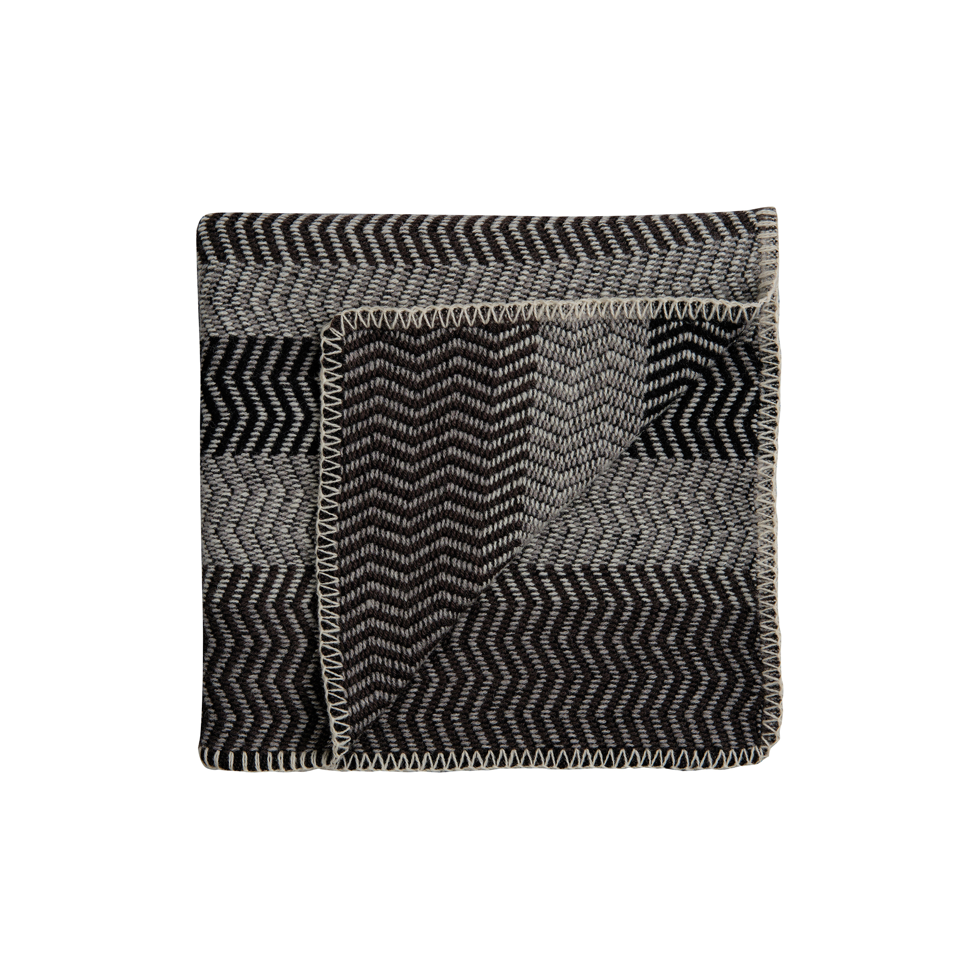 Røros Tweed - FRI Half Size Throw, gray day
