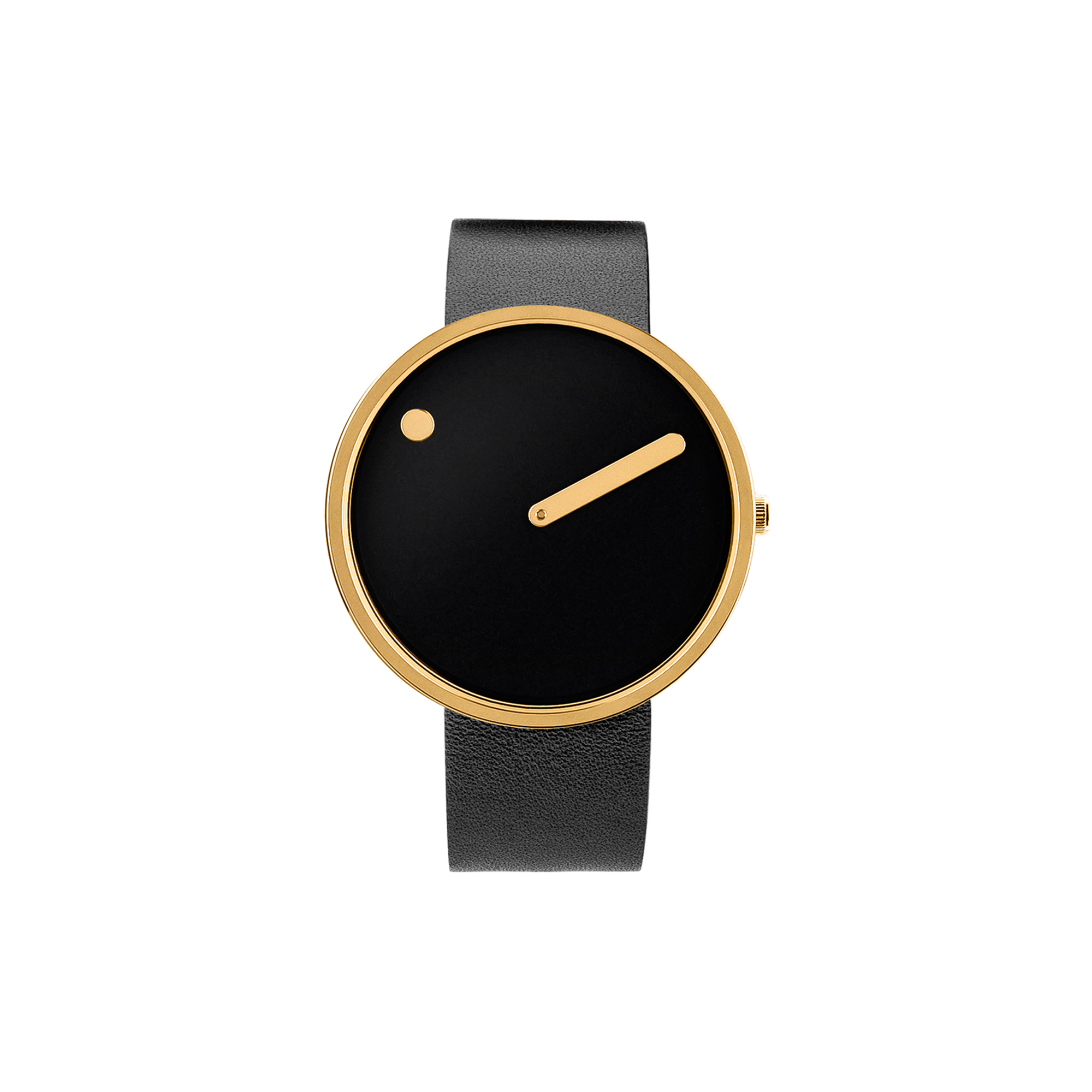PICTO - PICTO armbåndsur, black/black - 40mm
