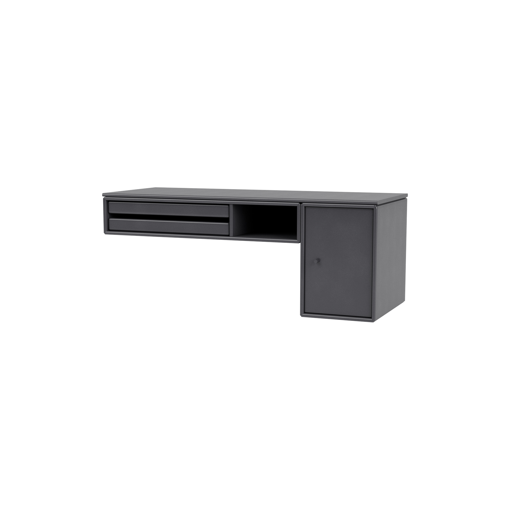 Montana Furniture - BUREAU skrivebord, 36 coal