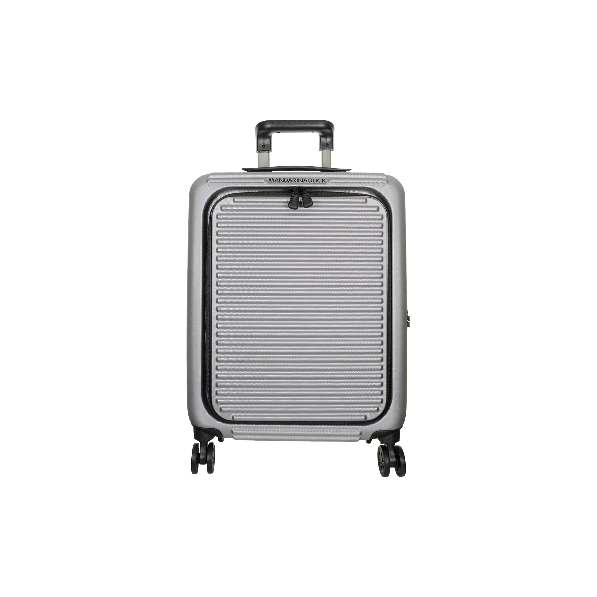 Mandarina Duck - Tank Case Trolley Cabin W/Front Pocket, grigio