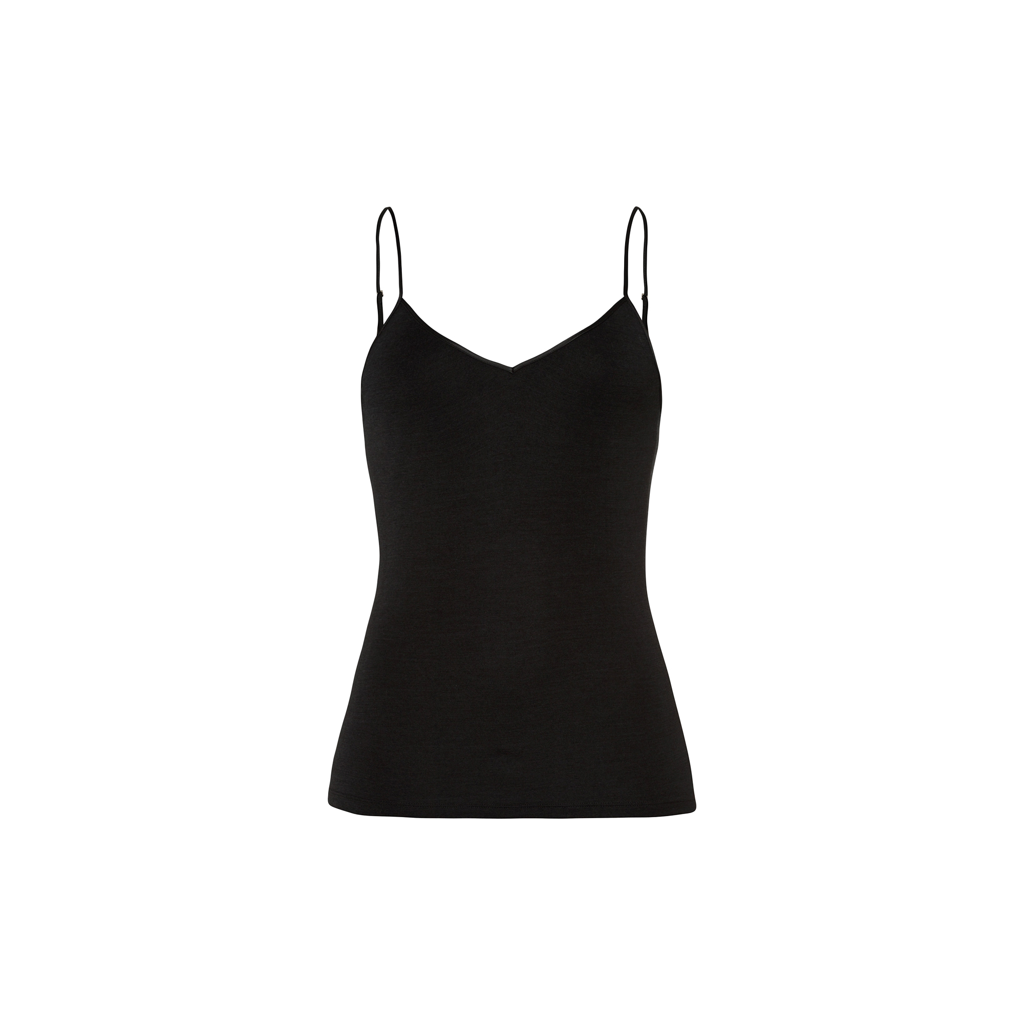 HANRO - Spaghetti Top, black - Str. S