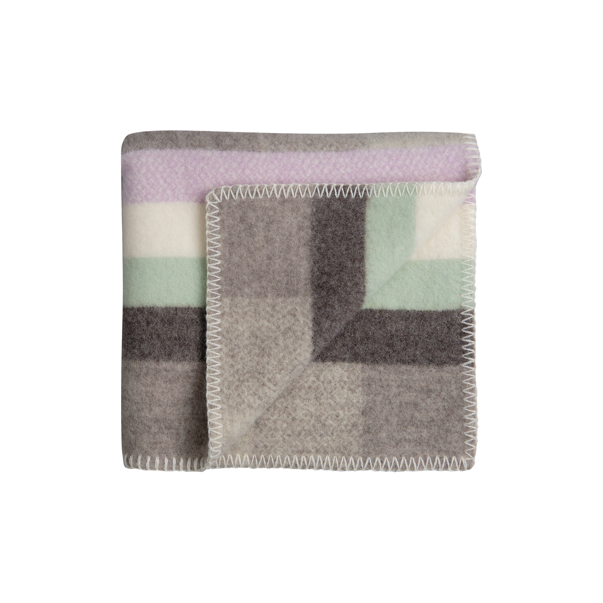 Røros Tweed - MIKKEL Half Size Throw, grey