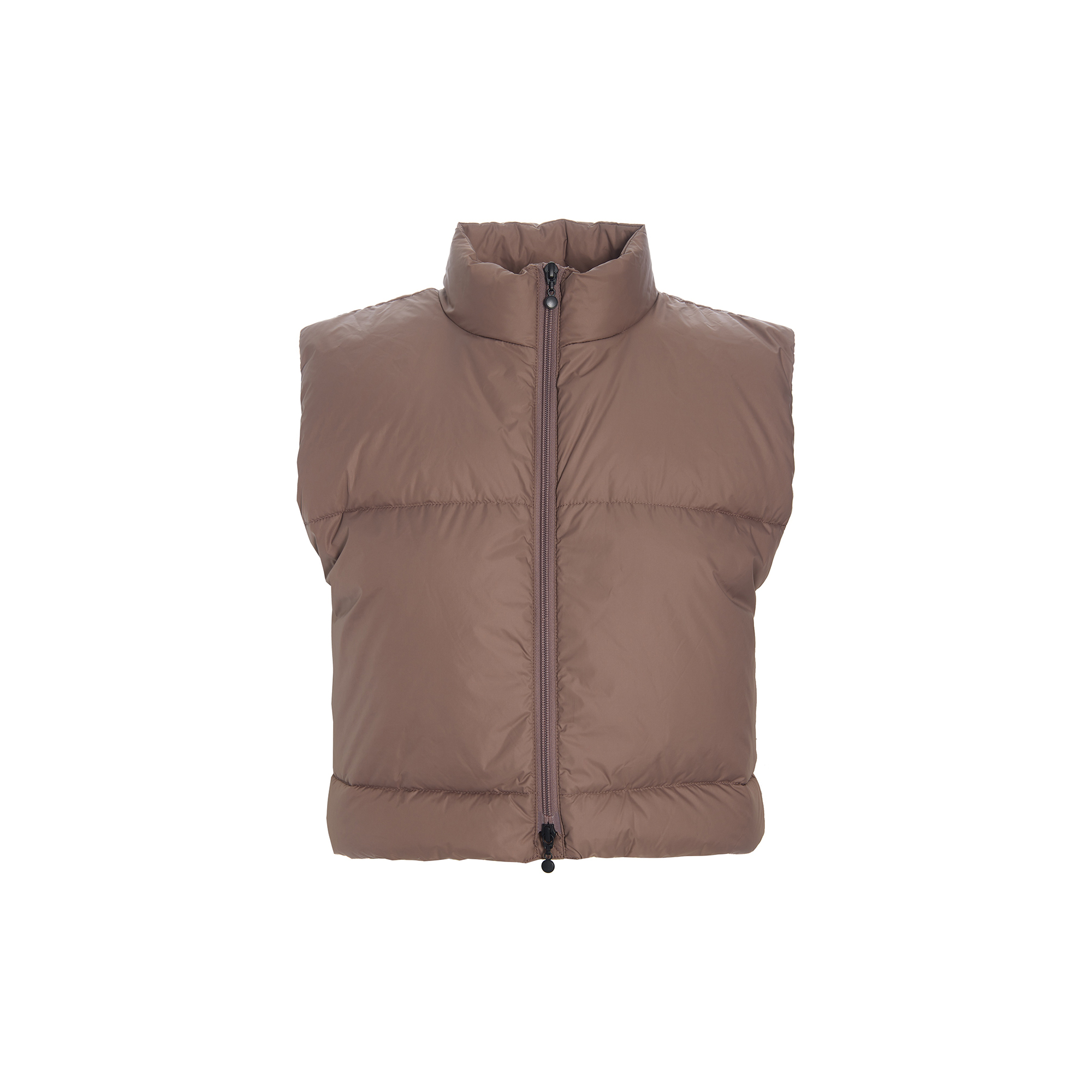 BITTE KAI RAND - Feather down kort vest, deer - Str. M