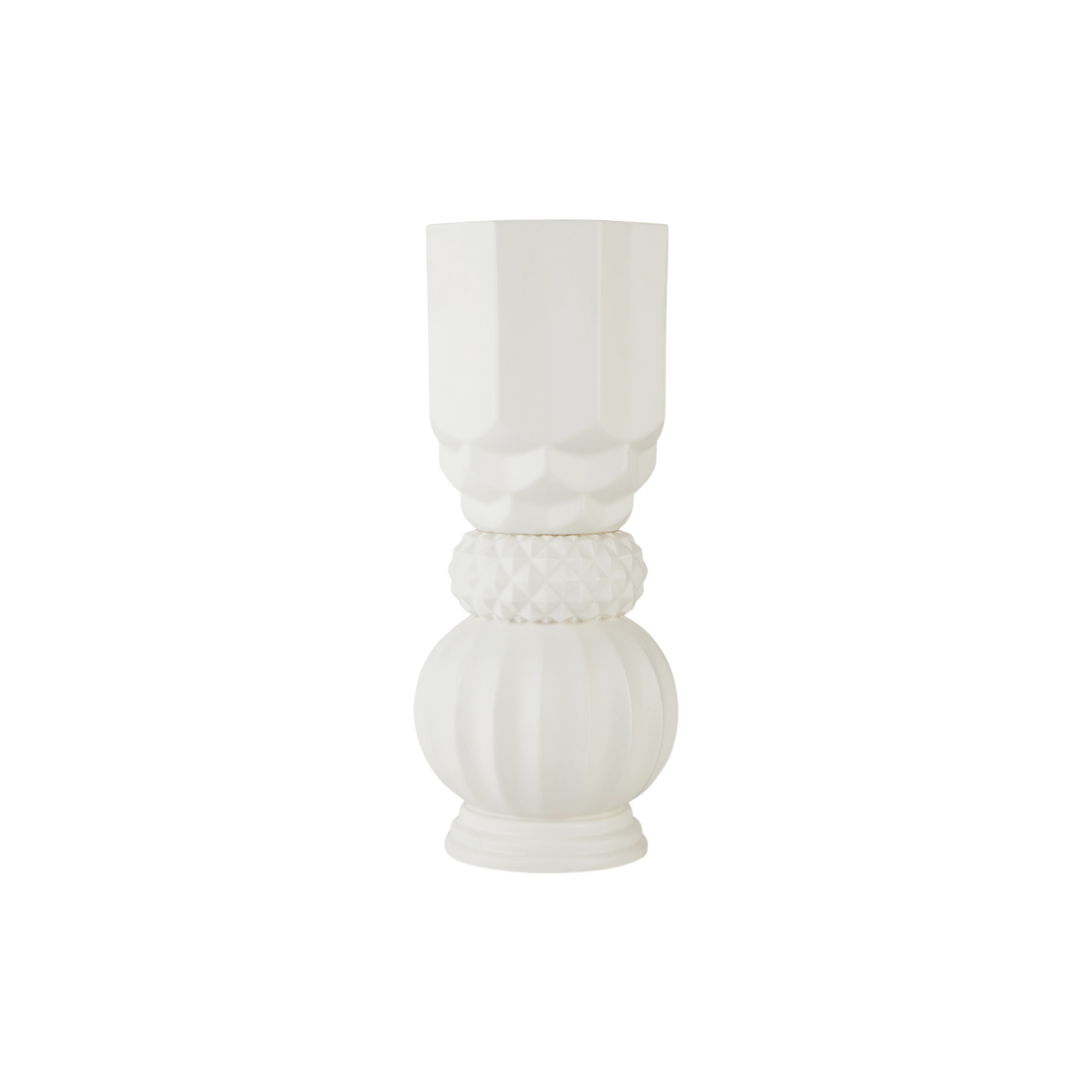 Dottir Nordic Design - Samsurium Towerbell vase, white
