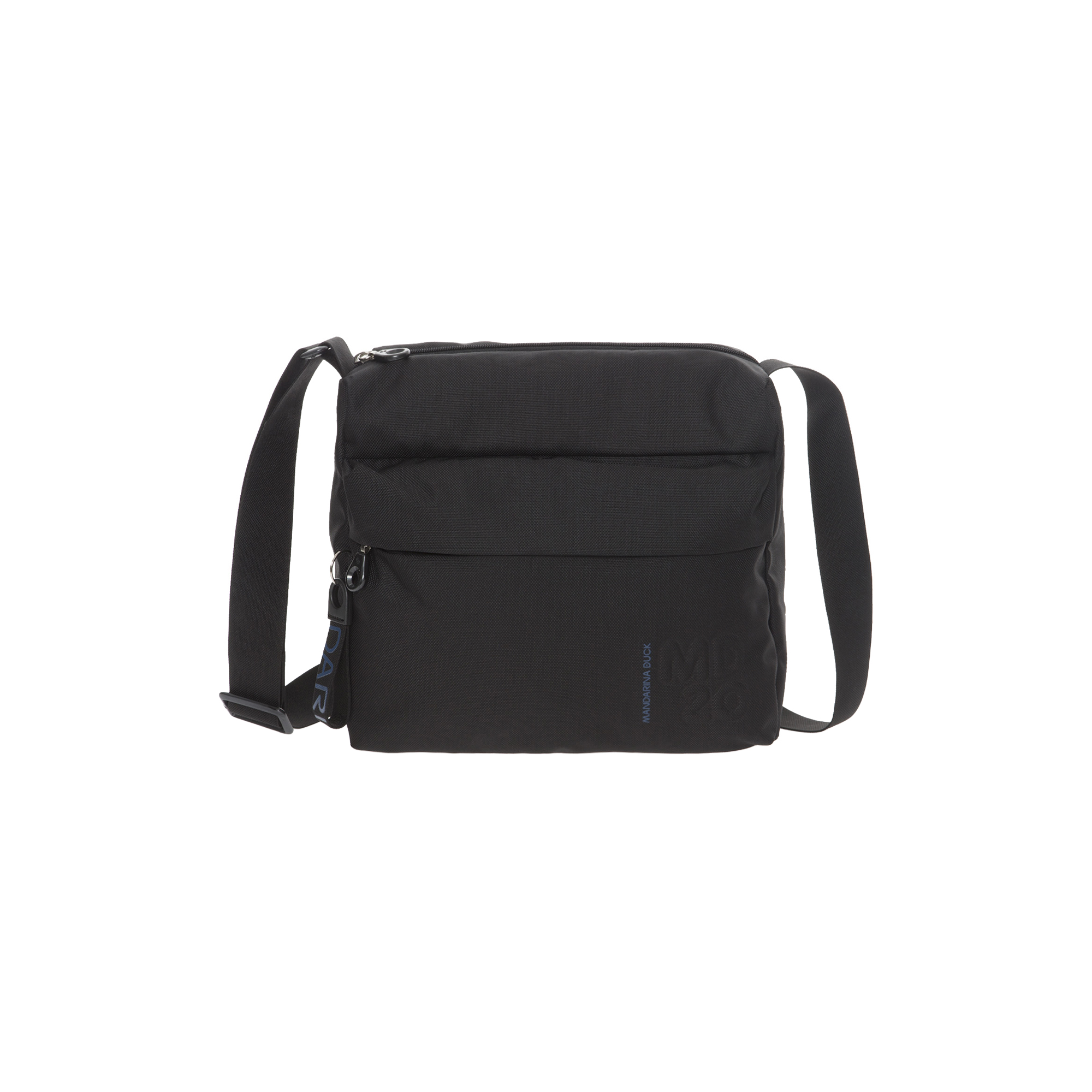 Mandarina Duck - MD20 Crossbody Bag, black - H: 26 x B: 29,5 x D: 12 cm.