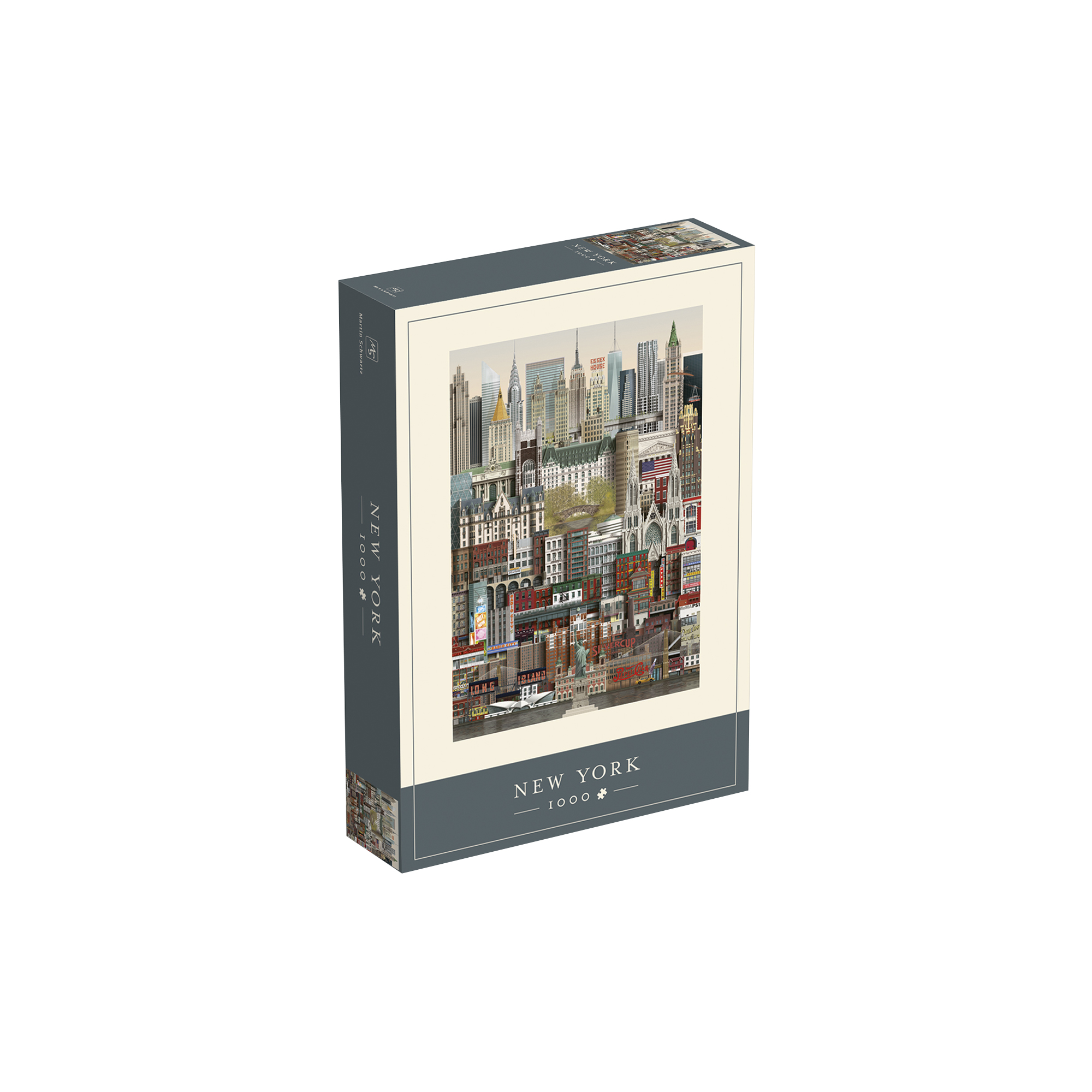 Martin Schwartz - New York puslespil - 50x70 cm.