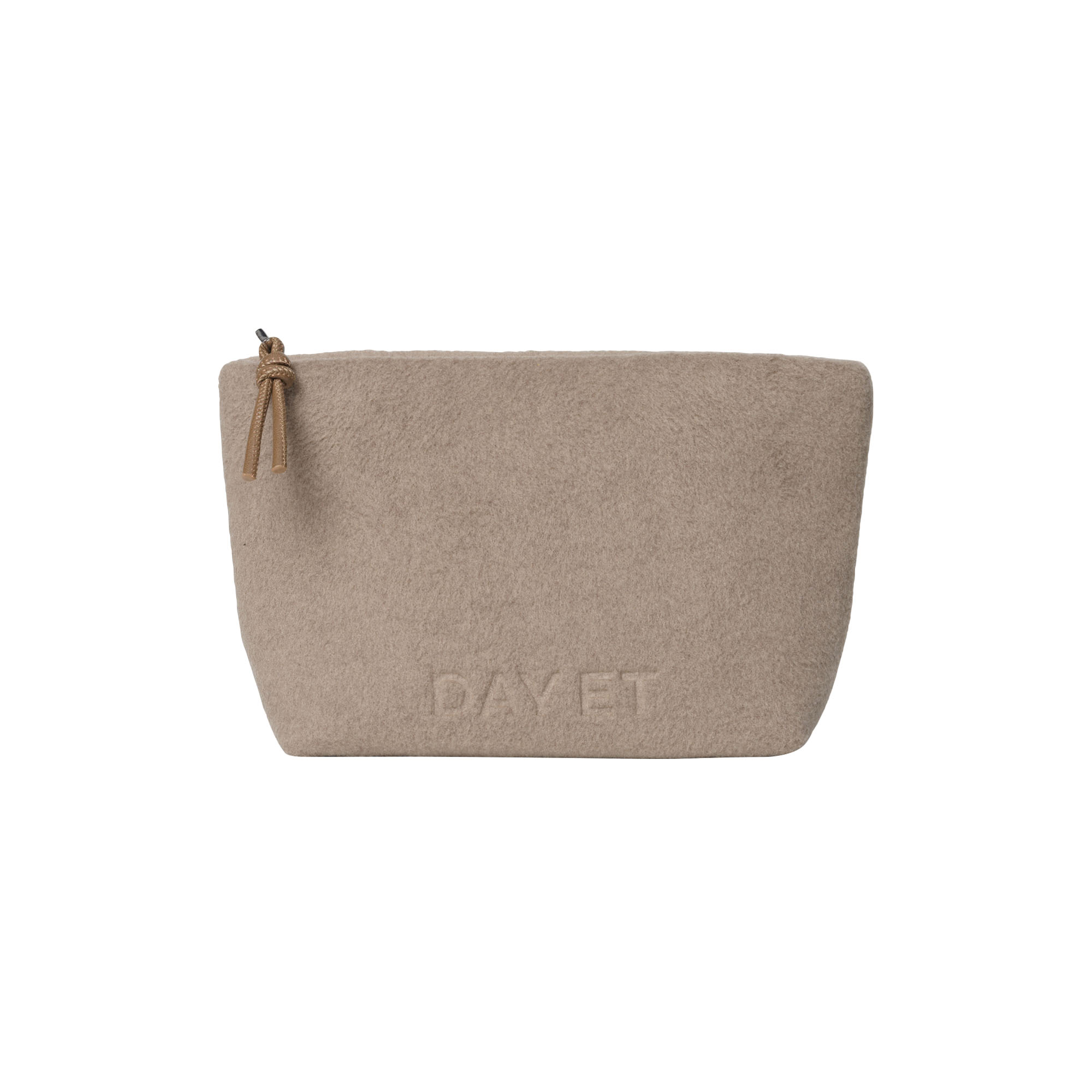 DAY ET - Day Woolen Pouch, chocolate chip