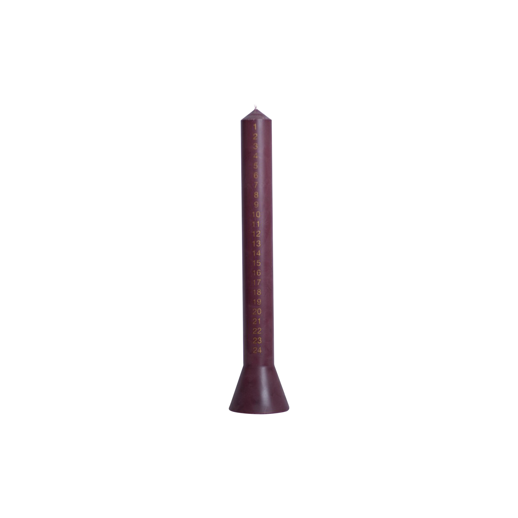 Alterlyset - Kalenderlys Hyggelyset | Wine/gold, Kalenderlyset