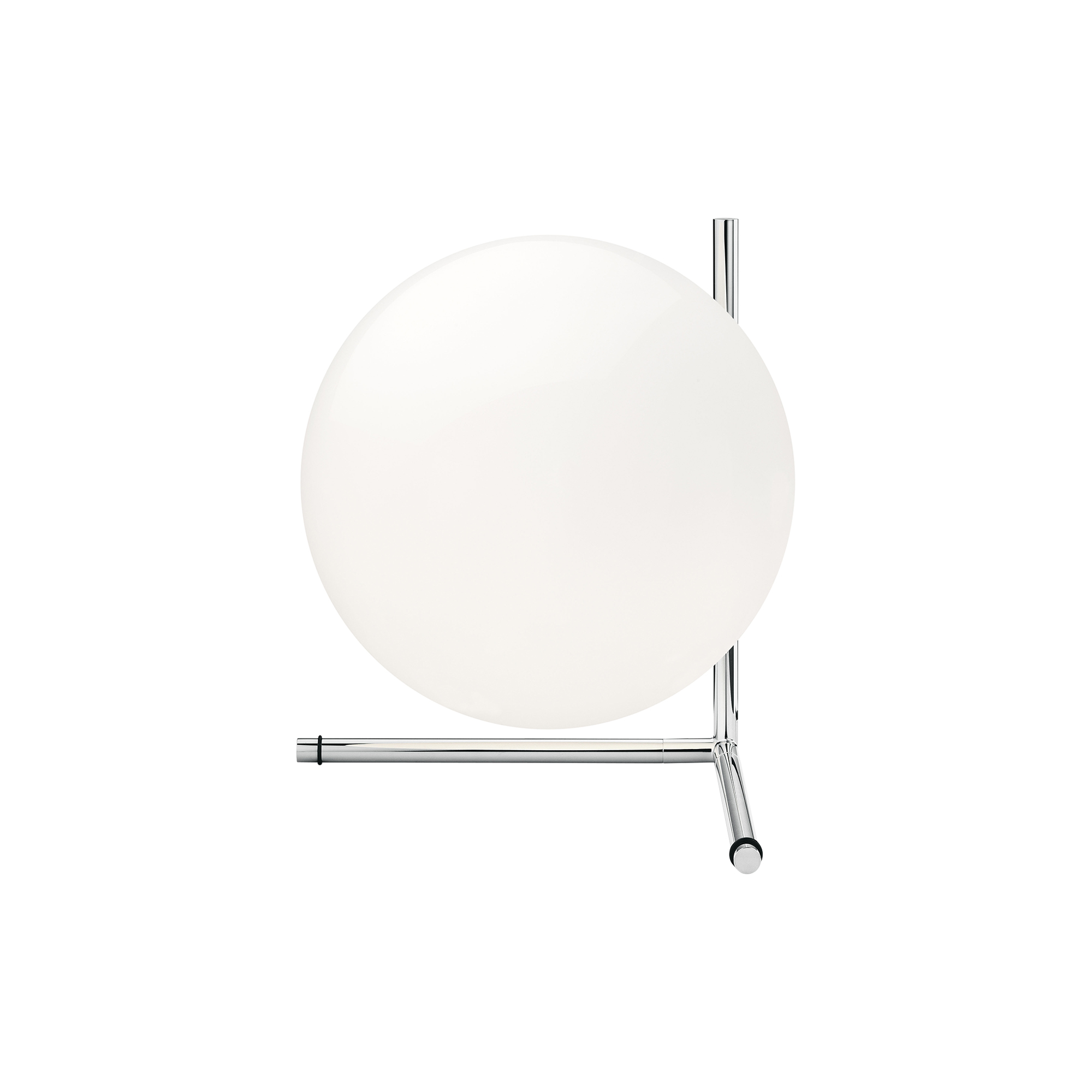 Flos - Flos IC T2 bordlampe, krom - 48x dia.: 20 cm.