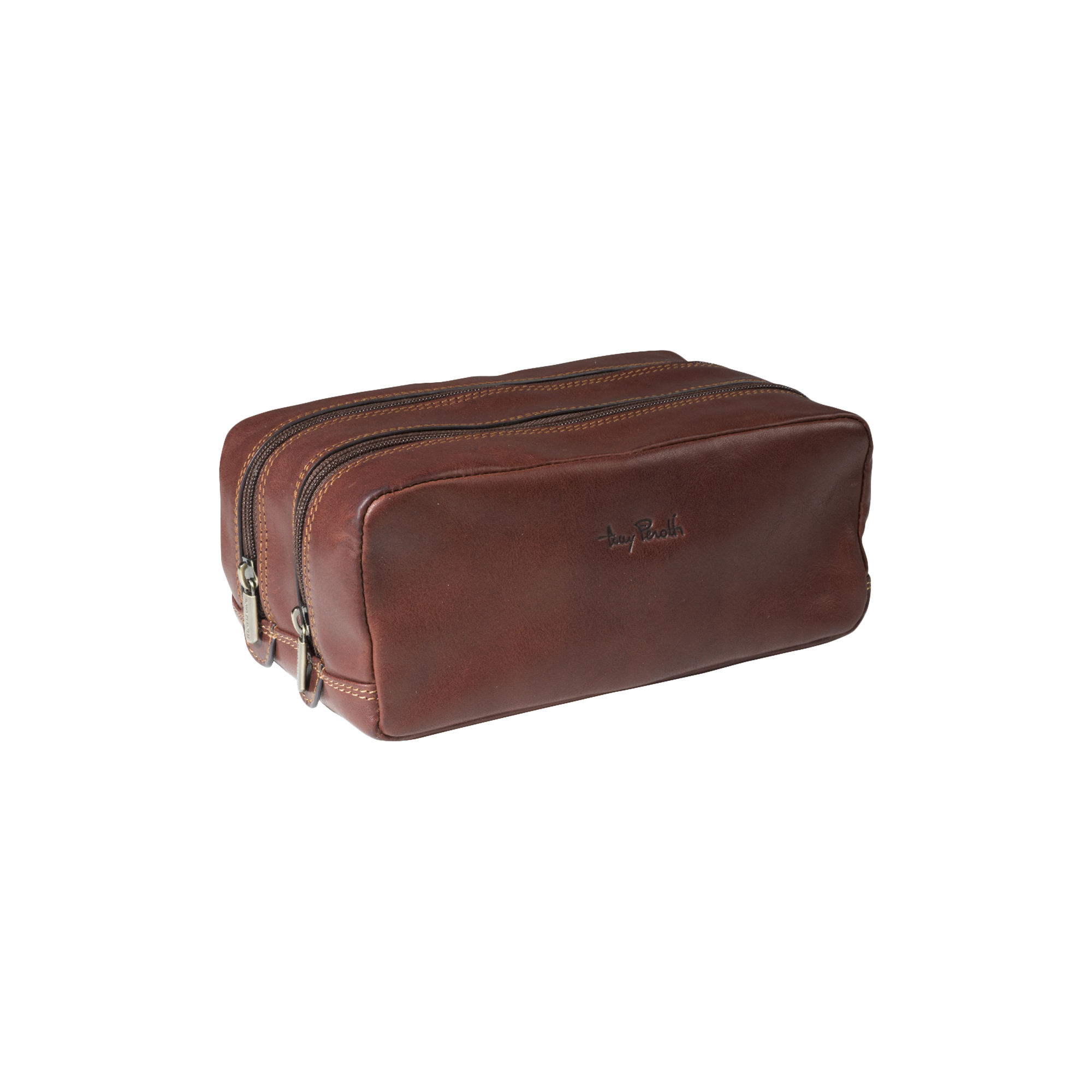Tony Perotti - Toilet Bag, dark brown