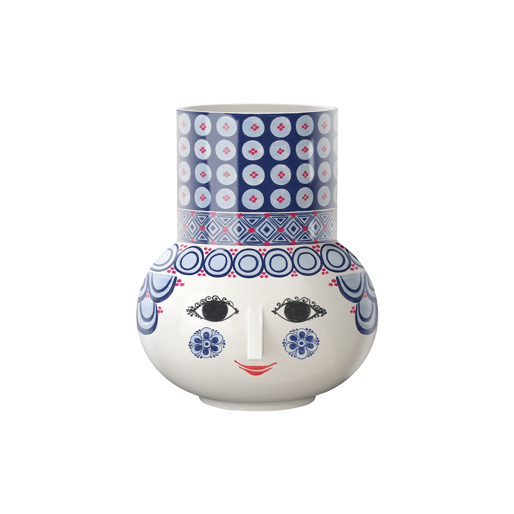 Bjørn Wiinblad - Olga Vase, blå