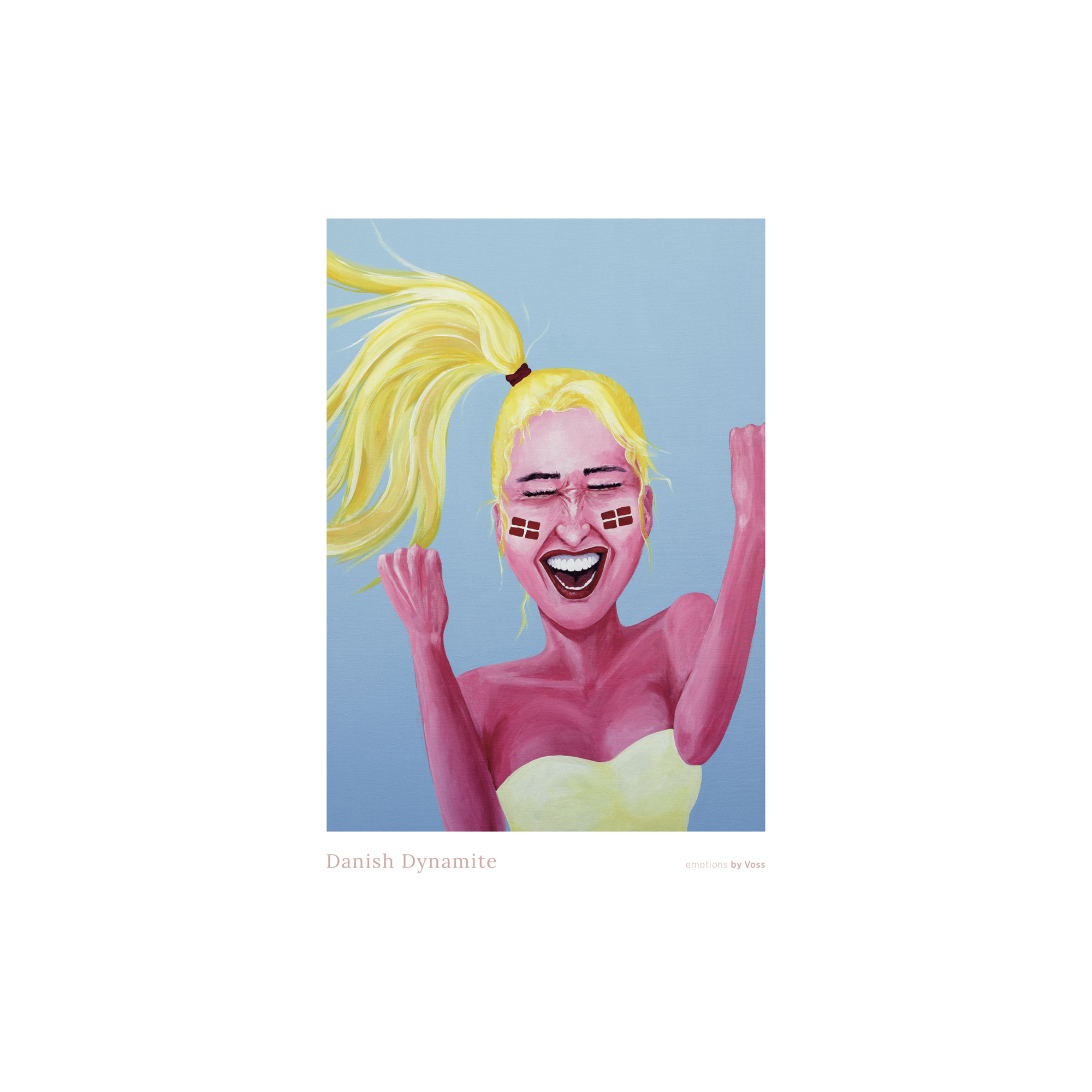 All by Voss - Danish Dynamite plakat, Emotions - 50x70 cm