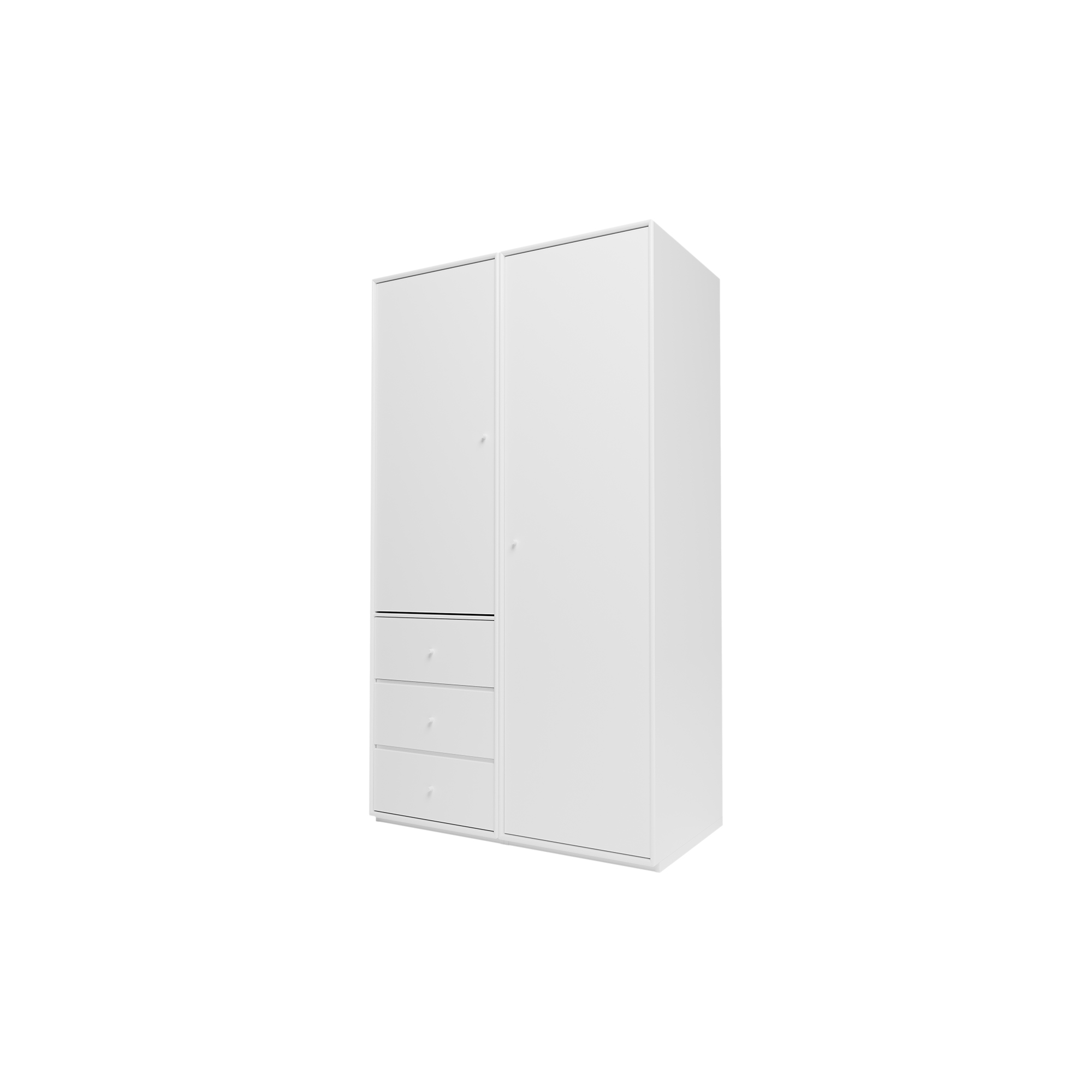 Montana Furniture - Montana Wardrobe ATTIRE III, 101 new white