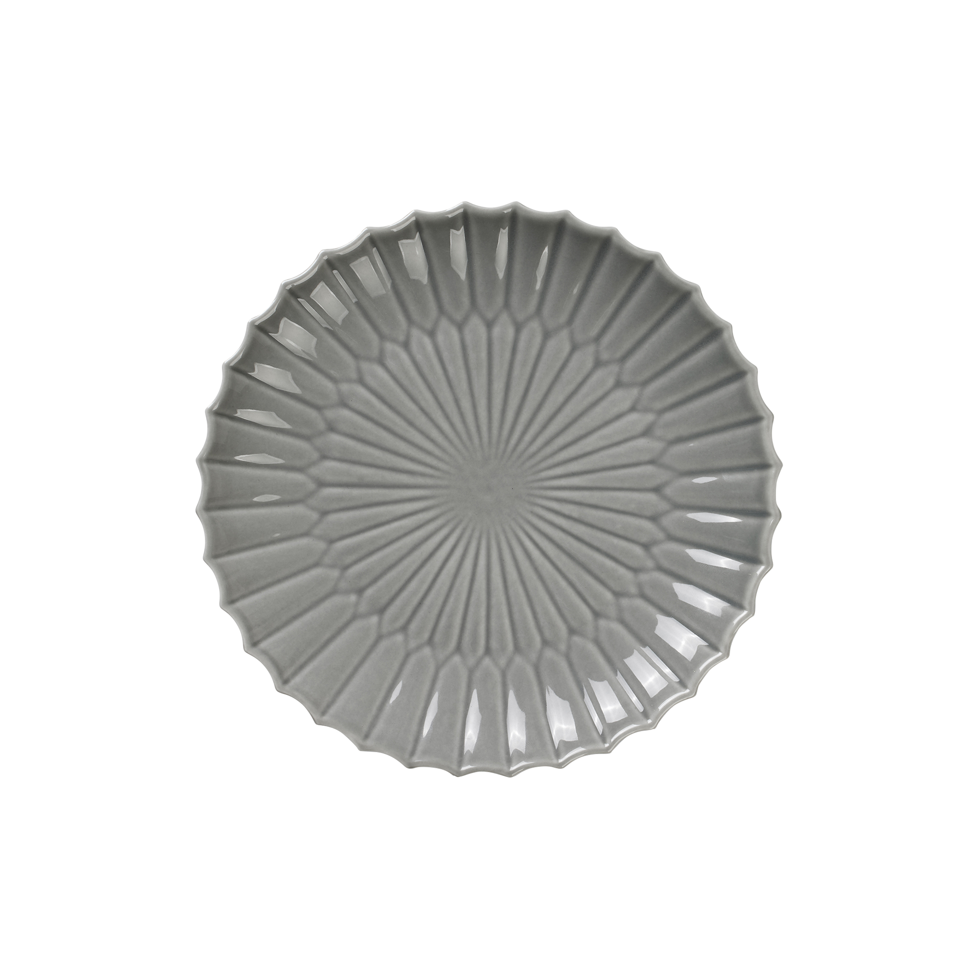 Dottir Nordic Design - Samsurium Lunch Plate frokosttallerken Ø 22 cm, blue/grey