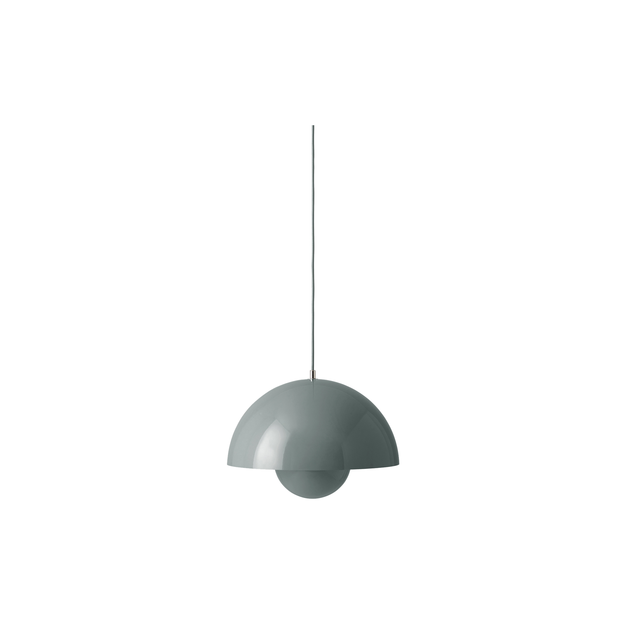&Tradition - Flowerpot VP7 Pendant, stone blue - H: 27 x Ø 37 cm.