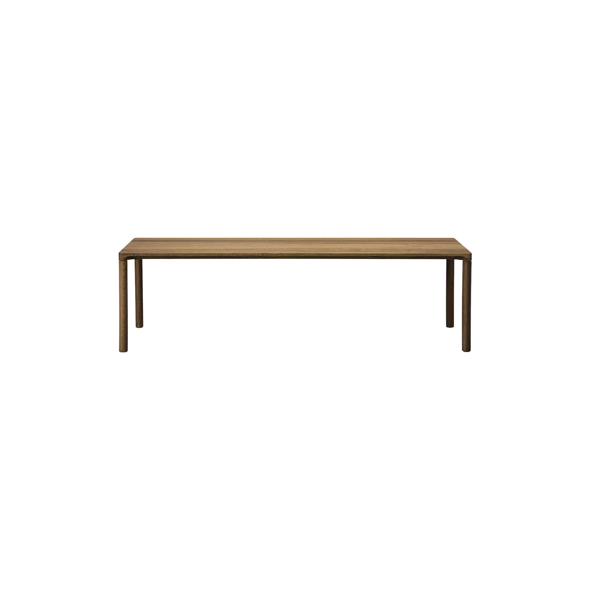 Fredericia Furniture - 6715 Piloti Wood Coffee Table, oiled smoked oak