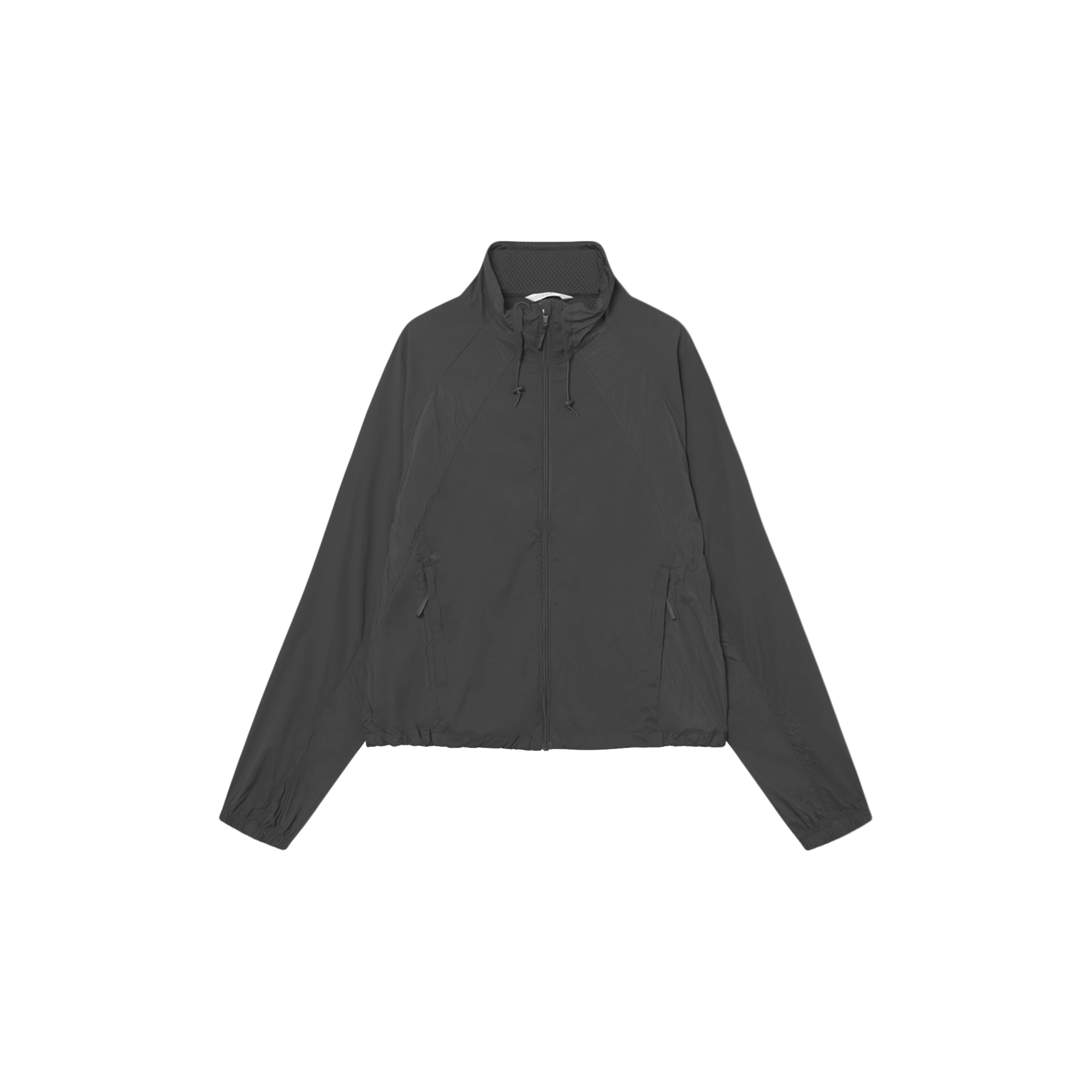 Rethinkit - Track Jacket Oversized Kia, almost black - Str. XS