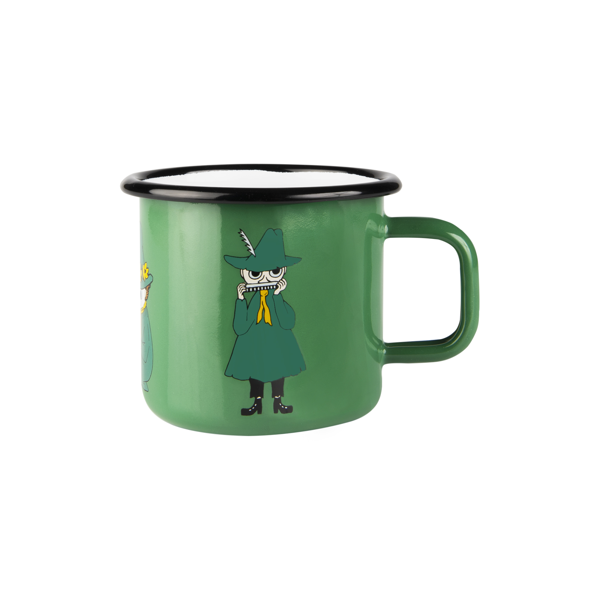 Muurla - Mumrikken emaljekrus, grøn, Moomin by Muurla