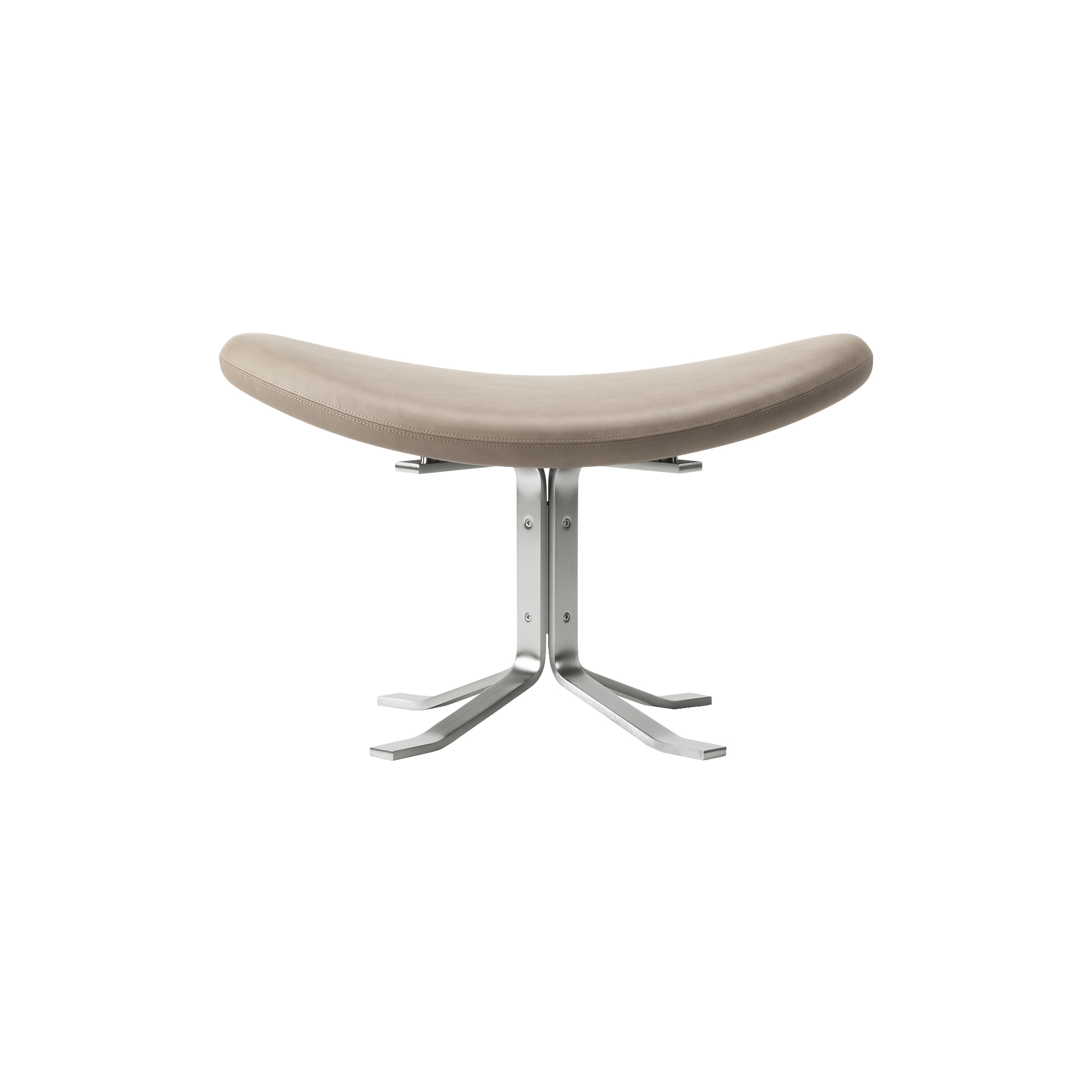 Fredericia Furniture - Corona Ottoman, burned grey 40783