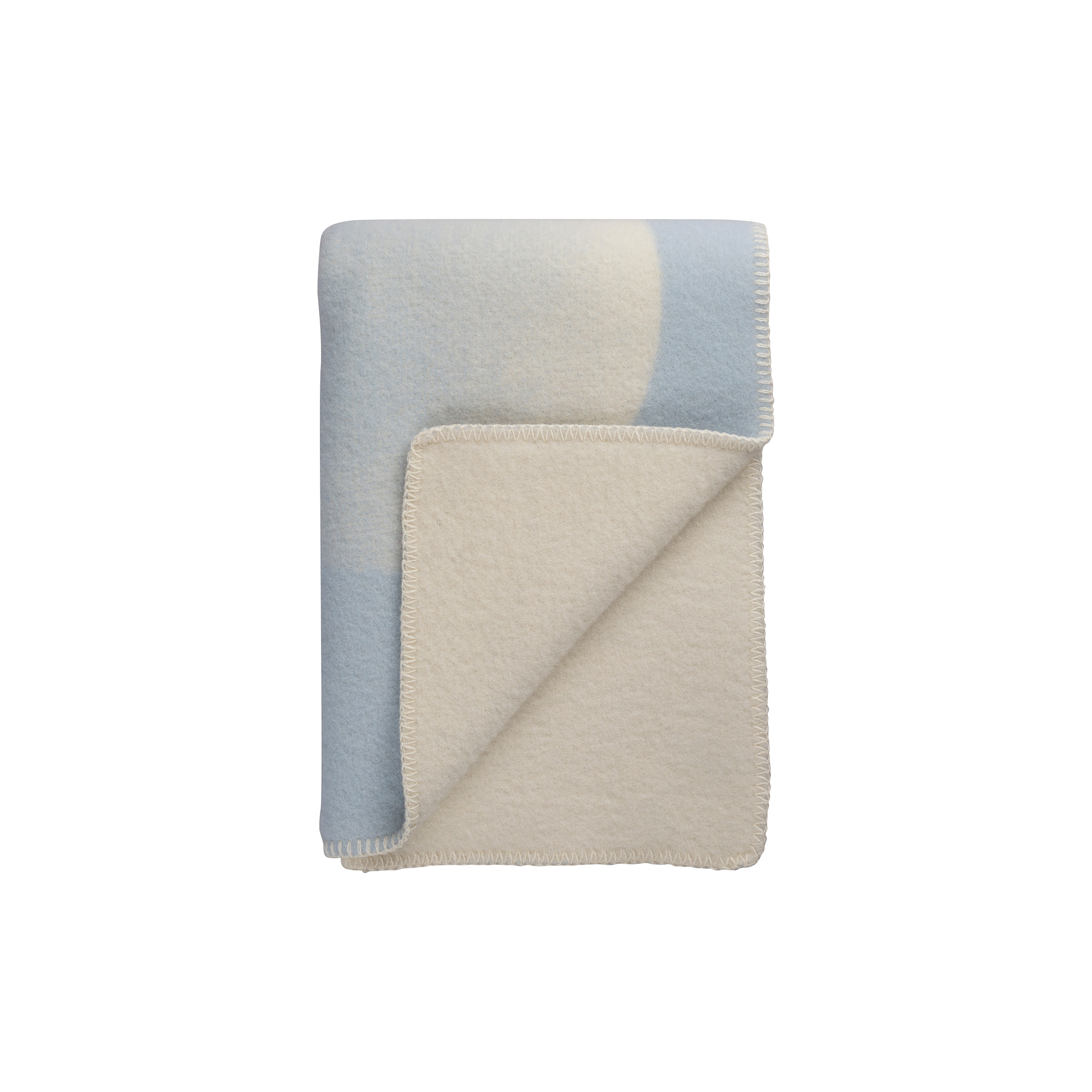 Røros Tweed - MOON Throw, crescent blue