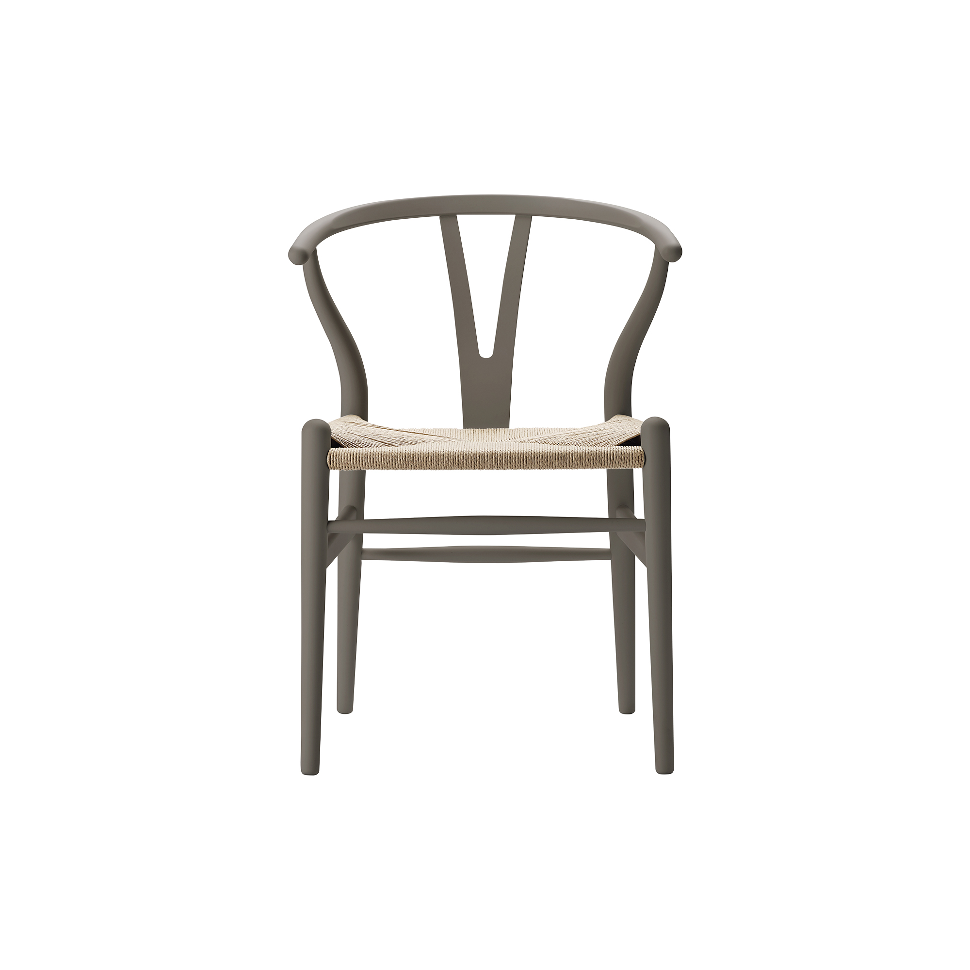 Carl Hansen & Søn - CH24 Y-stolen spisebordsstol, soft slate - H: 76 x B: 55 x D: 51 cm.