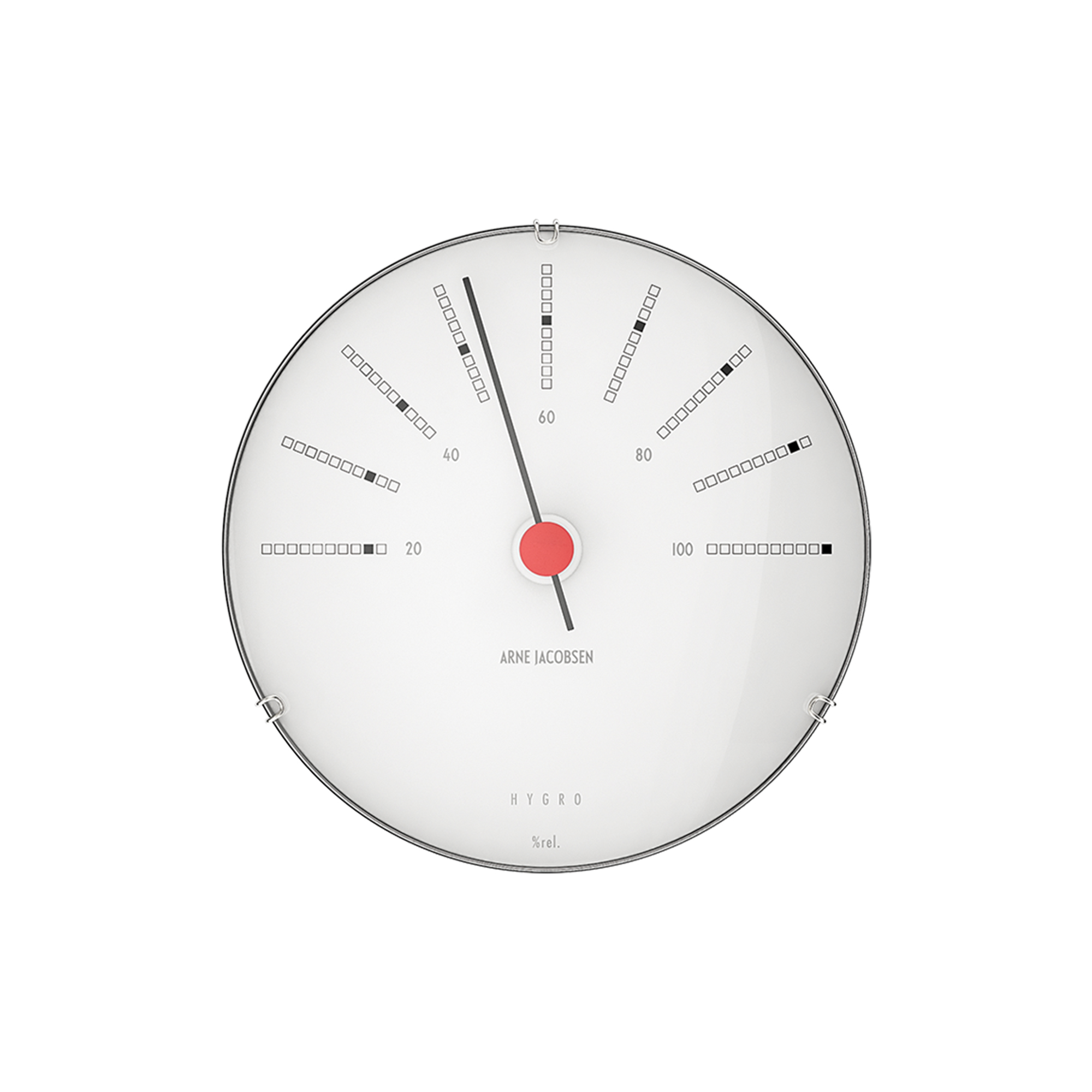 Arne Jacobsen Clocks - Bankers væghygrometer - Ø12 cm