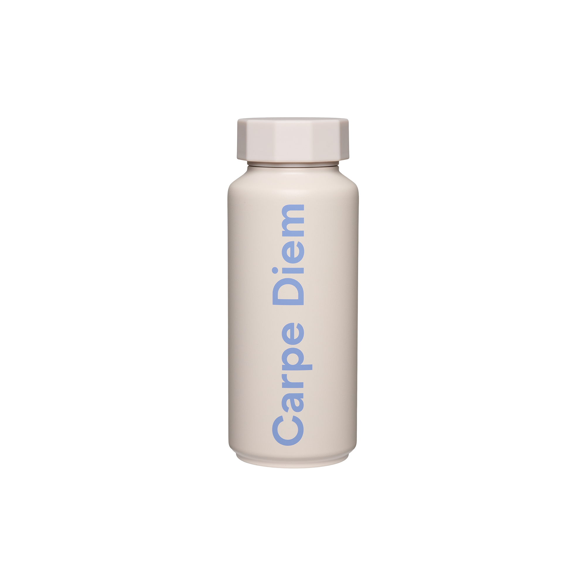 Design Letters - Termoflaske CARPE DIEM, pastel beige
