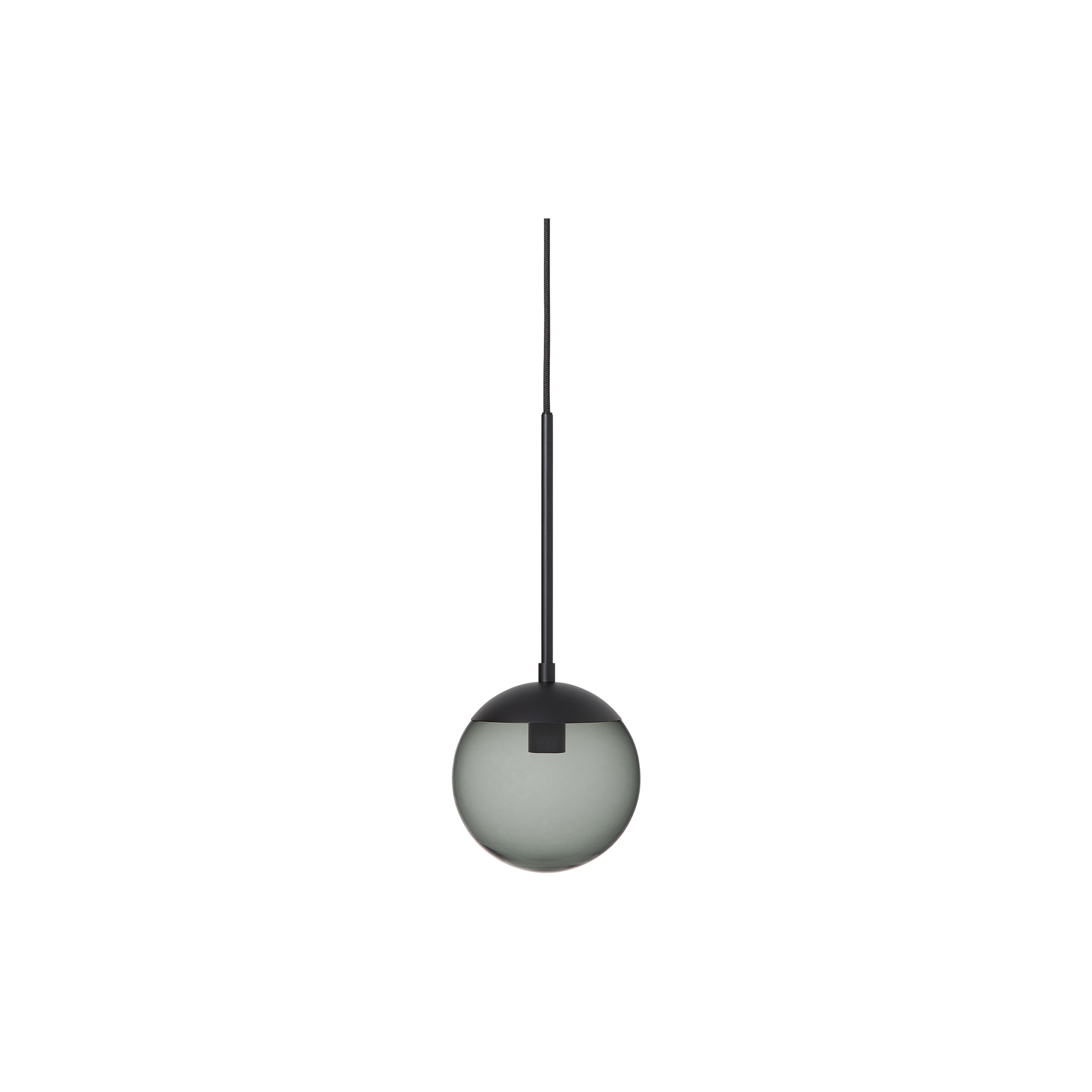 Rubn - Lord 1 Pendant, black/smoke
