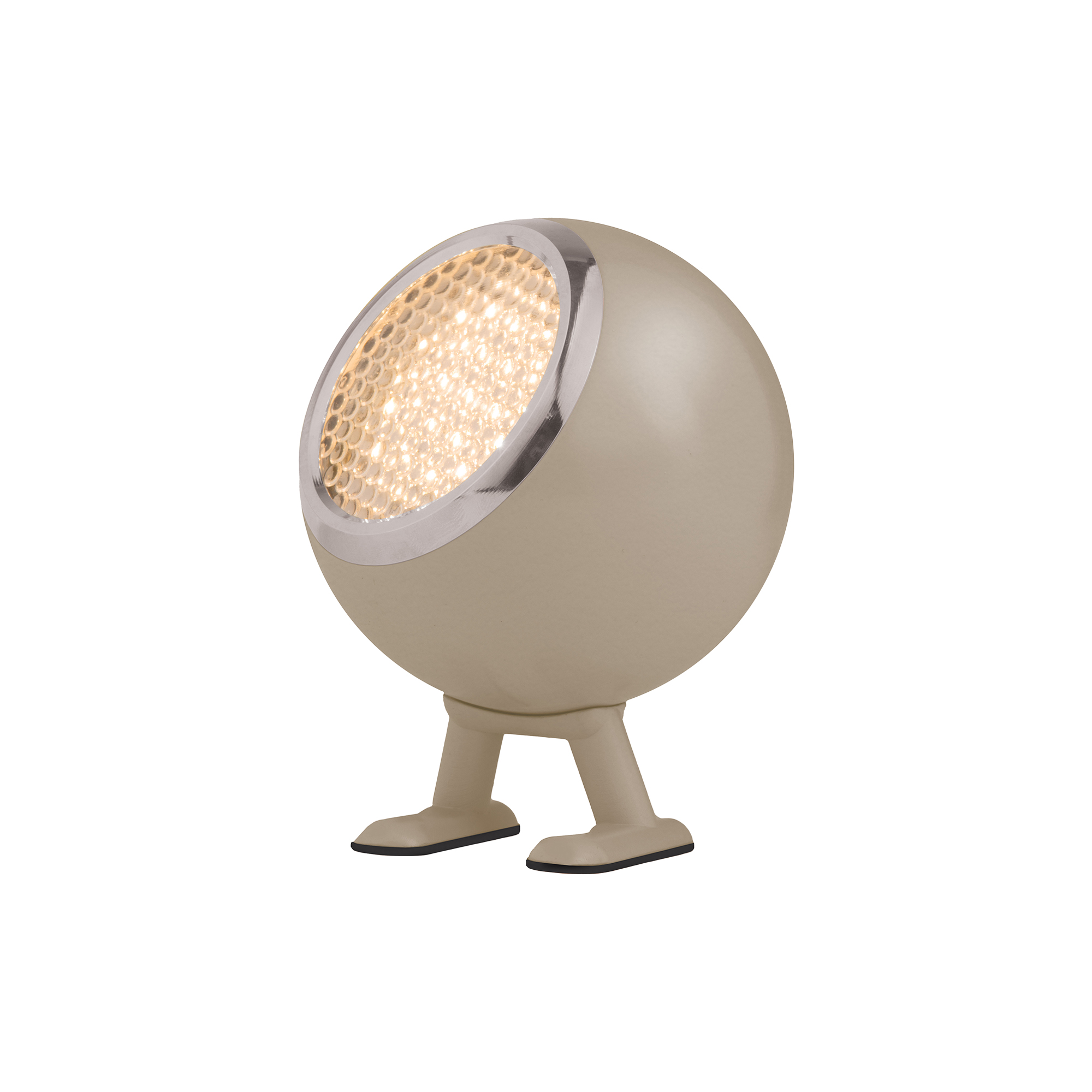 Mr. Wattson - Norbitt LED Rechargeable Lamp, mushroom brown