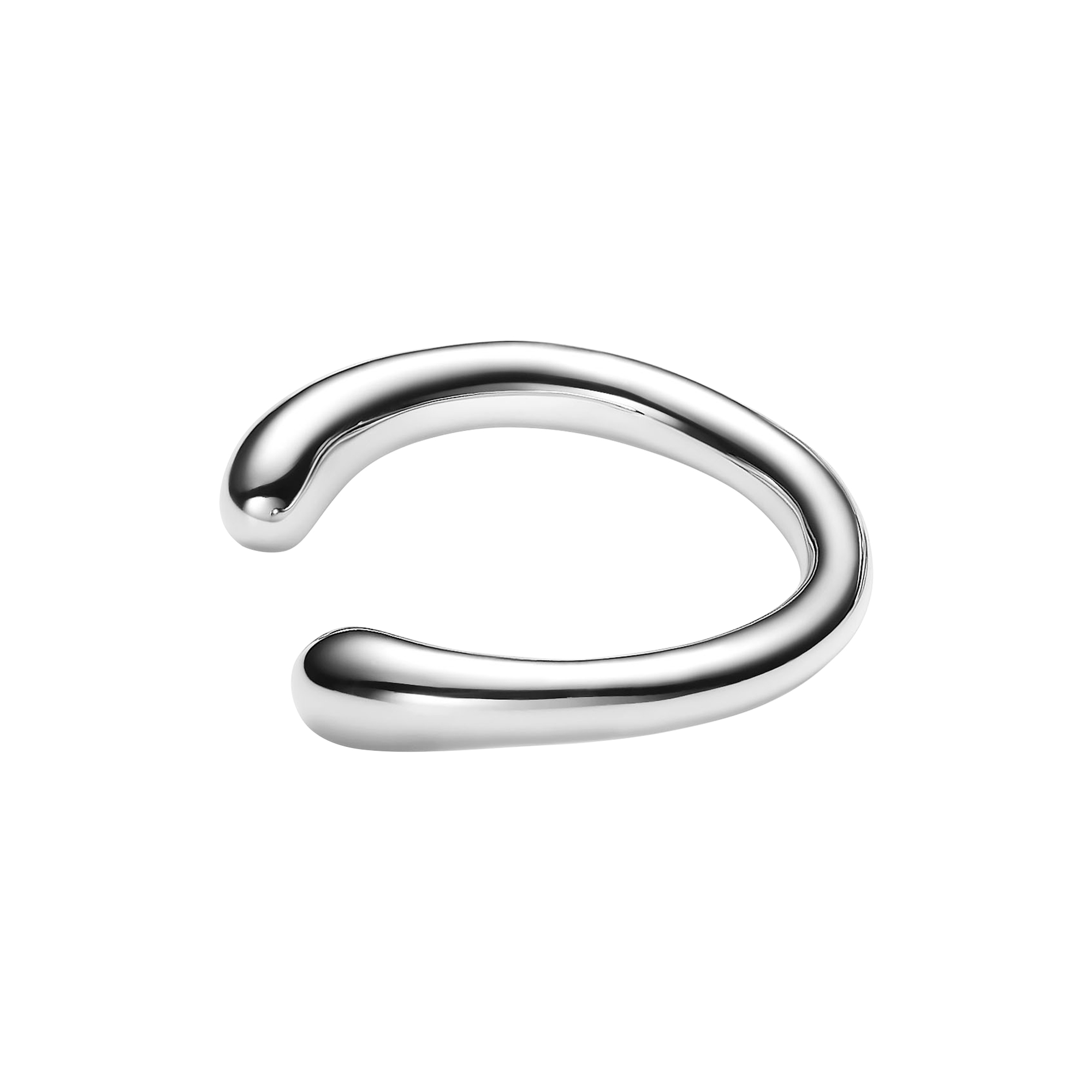 Maria Black - Curl Earcuff Small, silver